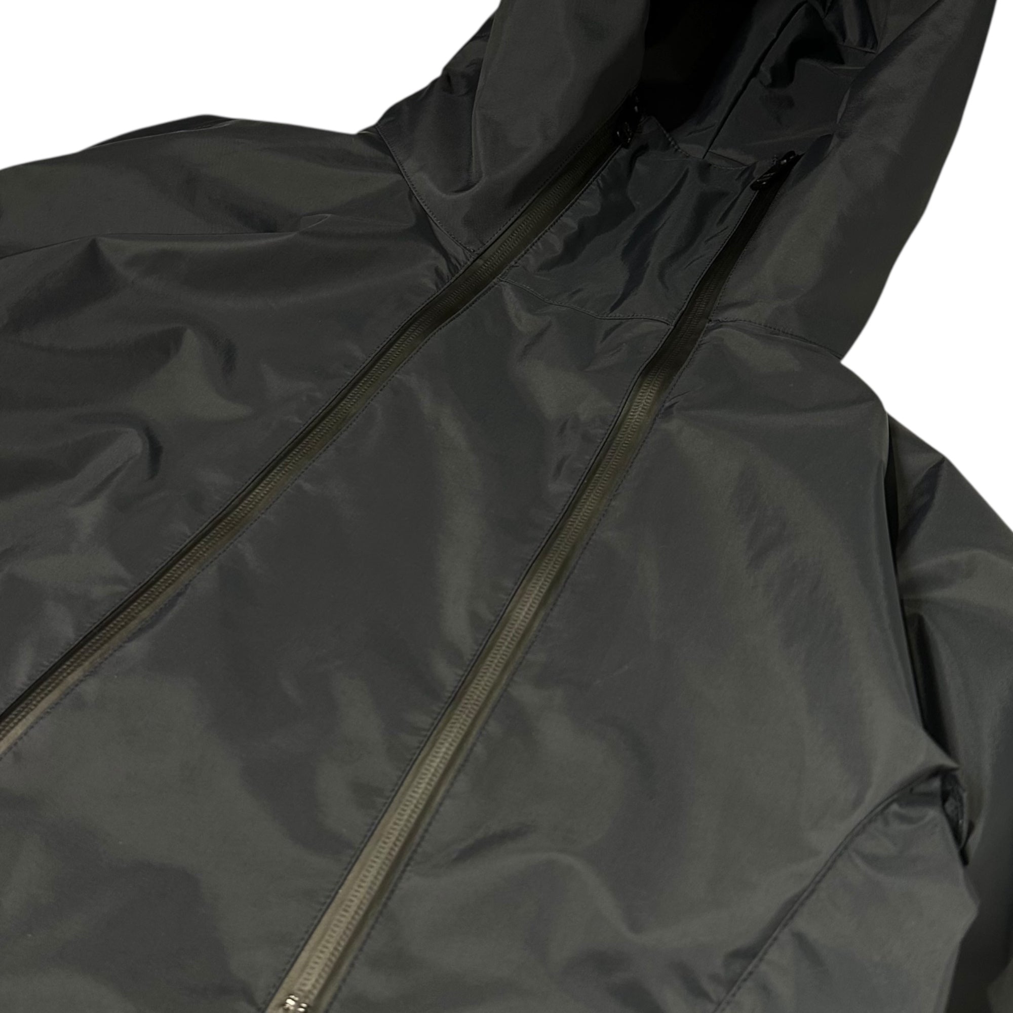 CTHY(シティ) MU-TECH 3LAYER HOODEDJACKET 3レイヤー フーデッド ジャケット 23CTHY-13 2(M程度) ネイビー マウンテンパーカー 完売品