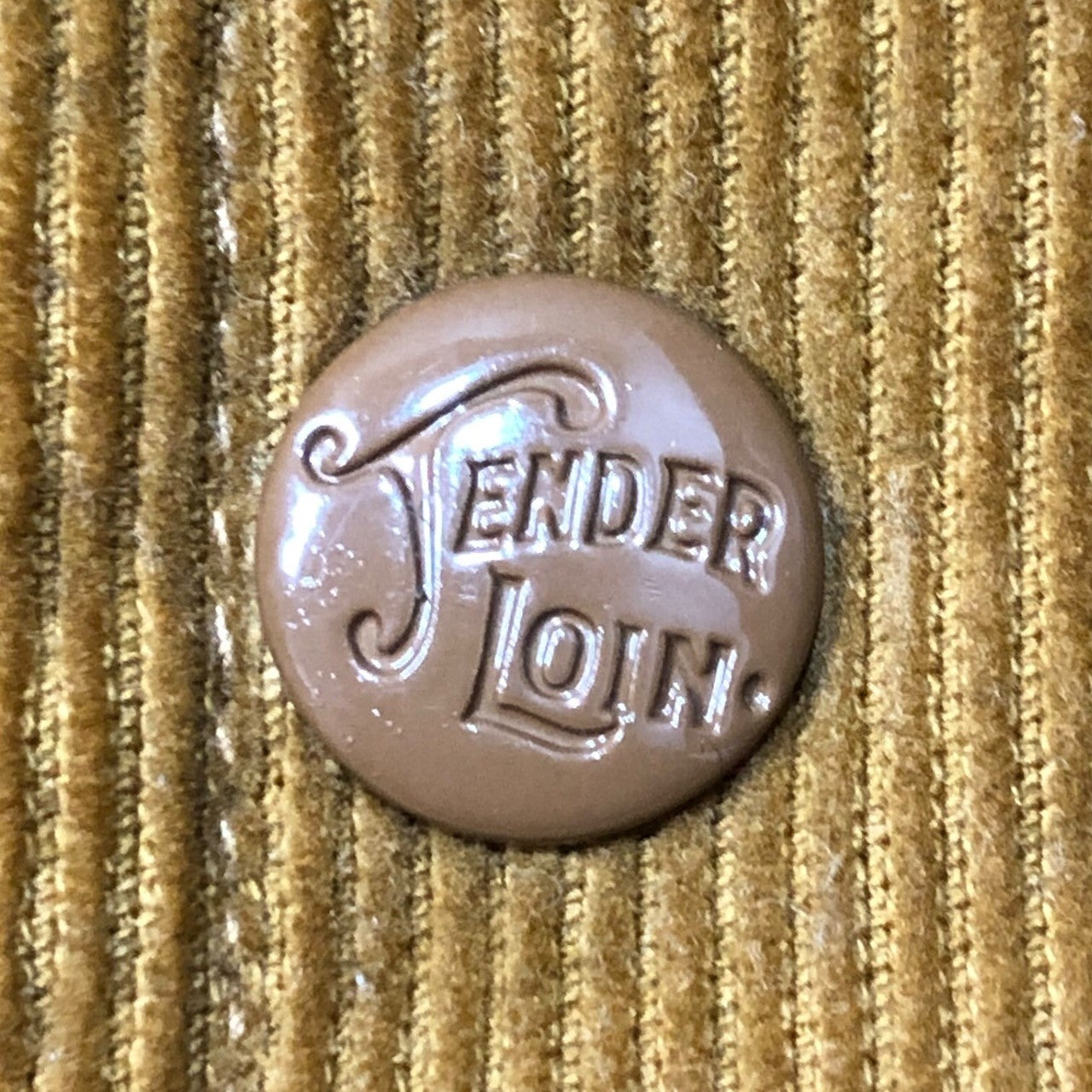 TENDERLOIN(テンダーロイン) T-SADDLE CORDUROY JKT サドル コーデュロイ ジャケット ウエスタン S マスタード×ブラウン
