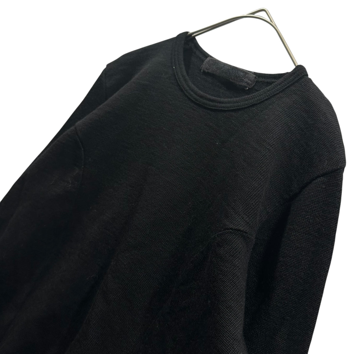 JUNYA WATANABE COMME des GARCONS(ジュンヤワタナベコムデギャルソン) Distressed glitter sweater デストロイ ラメ ニット 表記無(S程度) ブラック