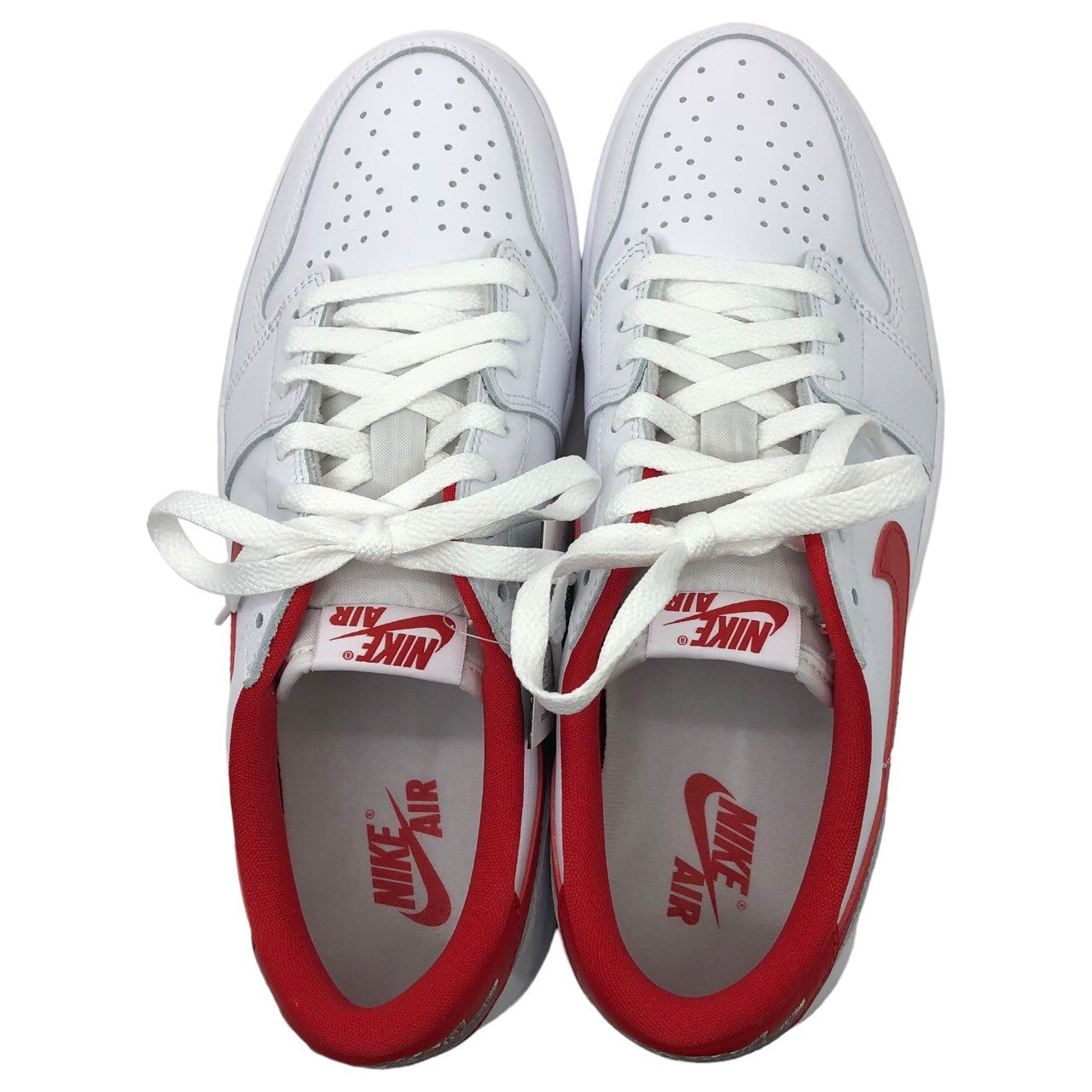 NIKE(ナイキ) Air Jordan 1 Retro Low OG "White and University Red" エア ジョーダン 1 ロー CZ0790-161 29cm ホワイト×レッド ローカット スニーカー