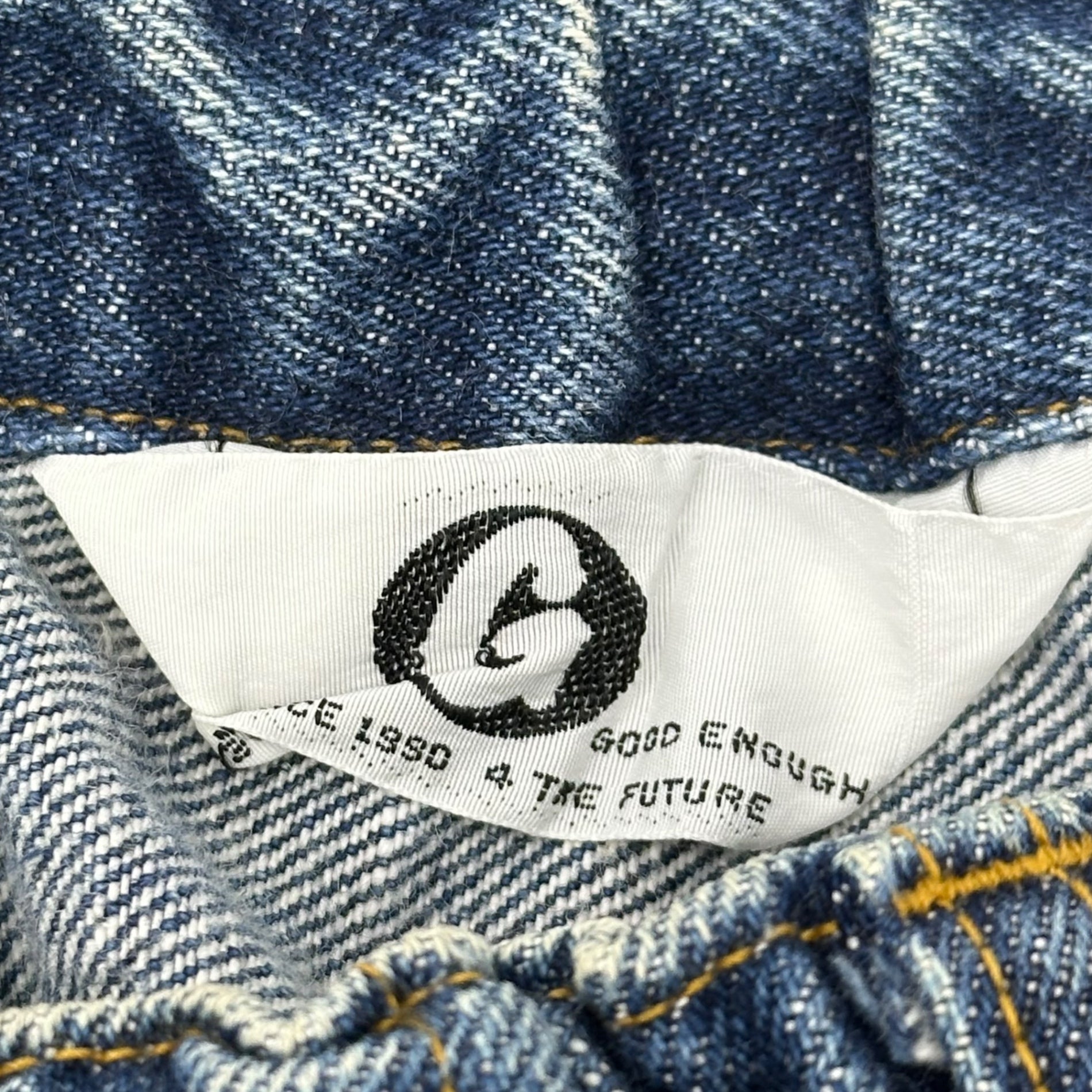 GOODENOUGH(グッドイナフ) 90's Denim Half Shorts Pants 90年代 デニム ハーフ パンツ L インディゴ