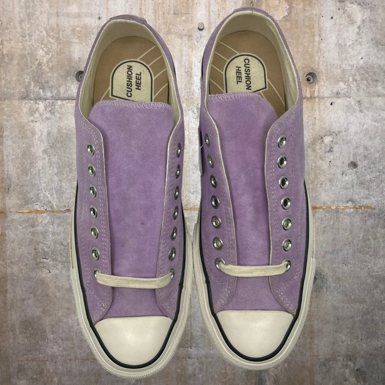 CONVERSE ADDICT(コンバース アディクト) CHUCK TAYLOR SUEDE OX/チャックテーラー/ローカットスウェードスニーカー 1CL691 28cm パープル