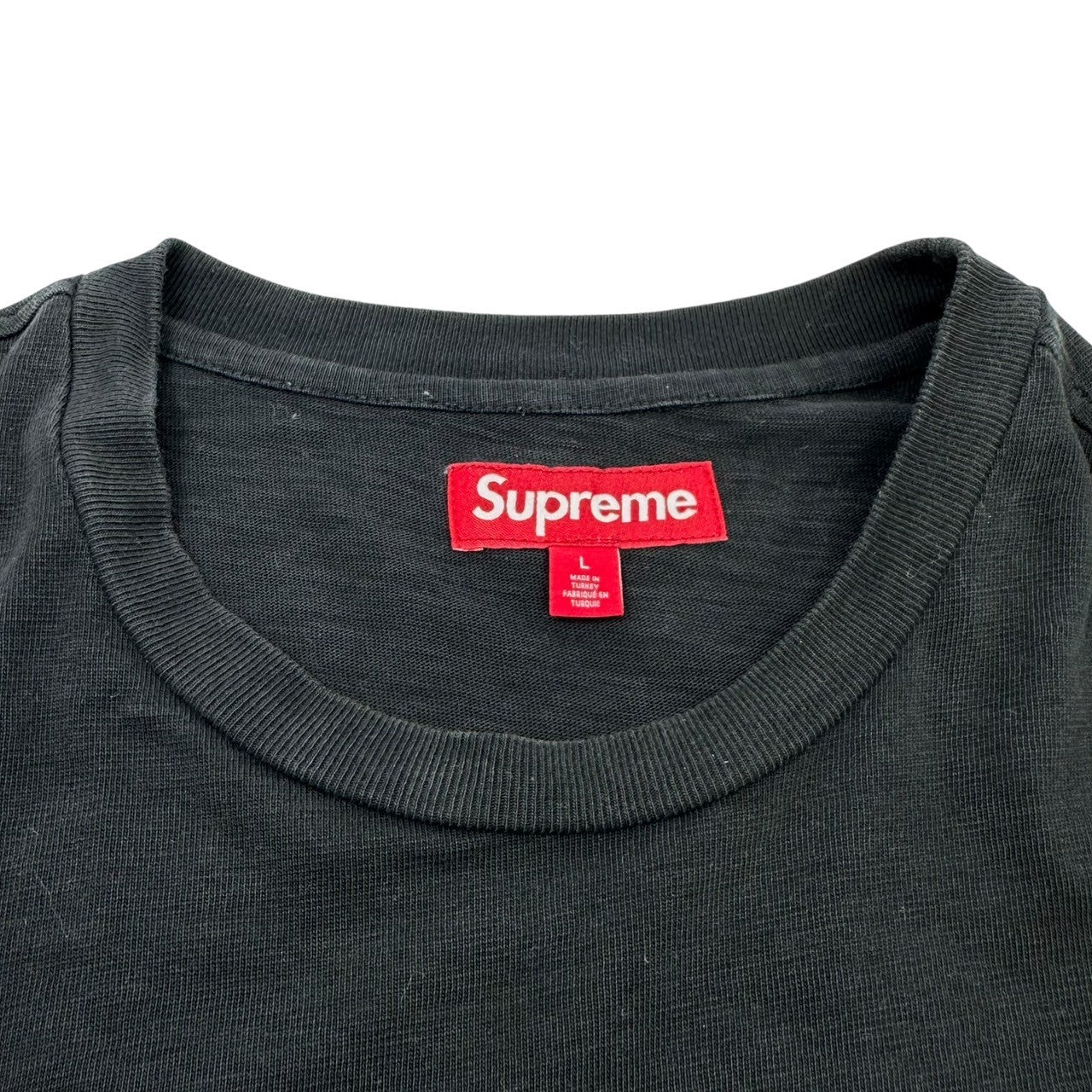 SUPREME(シュプリーム) 24AW FTP S/S Top ロゴ プリント Tシャツ L ブラック 24FW