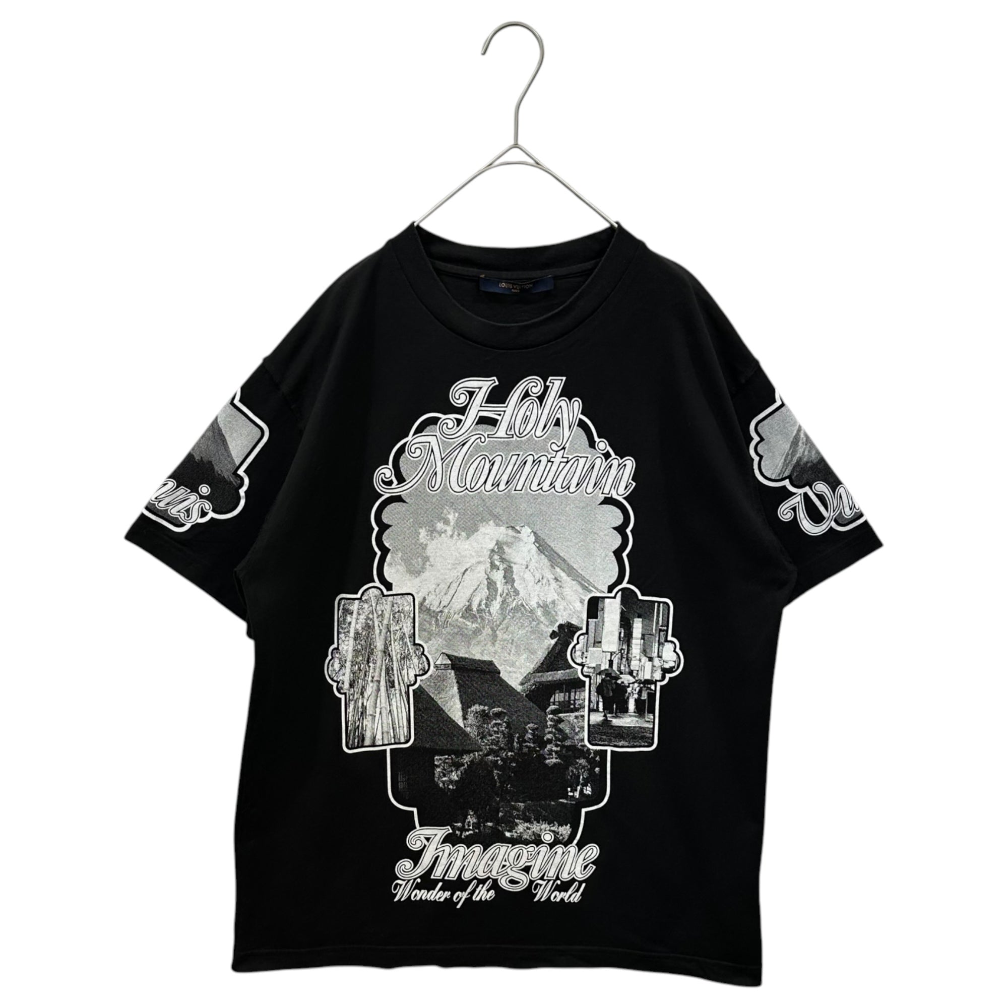 LOUIS VUITTON(ルイヴィトン) Holy Mountain Print Tee ホーリー マウンテン Tシャツ HHY01W L ブラック