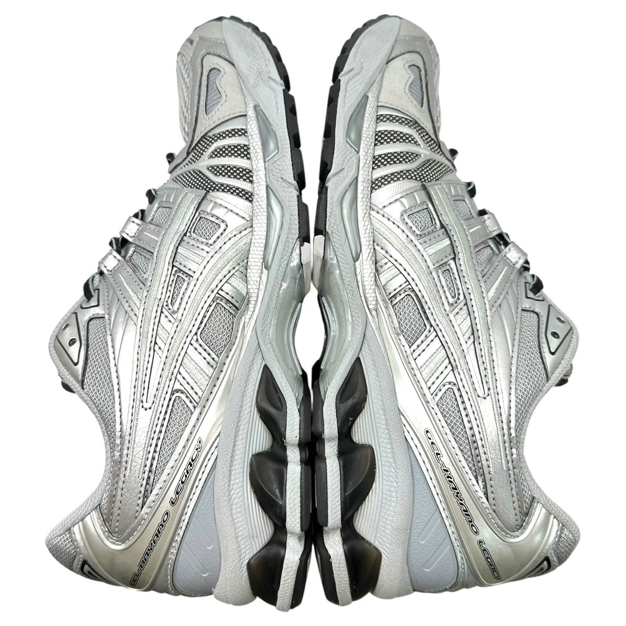asics(アシックス) GEL-KAYANO LEGACY ゲル カヤノ レガシー 1203A325 27.5cm シルバー×グレー 30周年記念 ローカット スニーカー