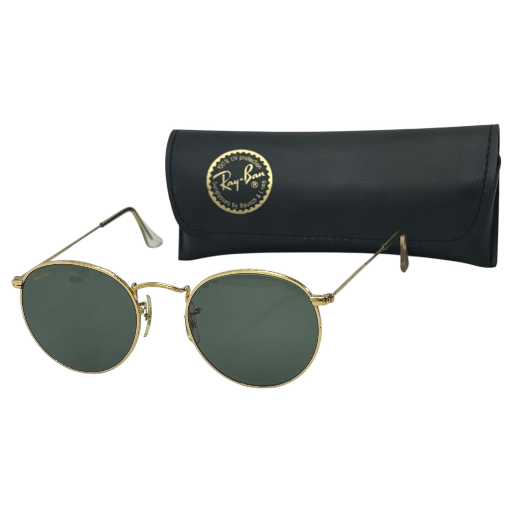 Ray-Ban(レイバン) 90's B&L VINTAGE Round metal sunglasses ボシュロム製 ラウンド メタル サングラス W0603 ゴールド ヴィンテージ