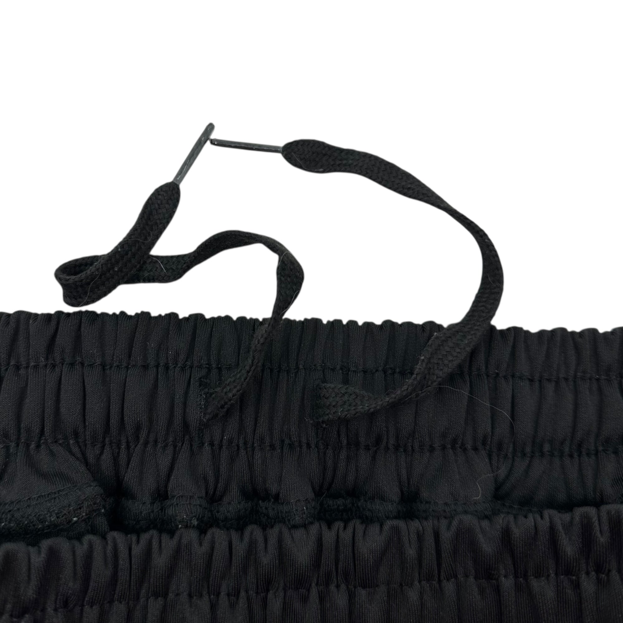 WIND AND SEA×FCMM(ウィンダンシー×エフシーエムエム) Round Wide Pants ラウンド ワイド スウェット パンツ FC021048BW M ブラック バギー ドローコード