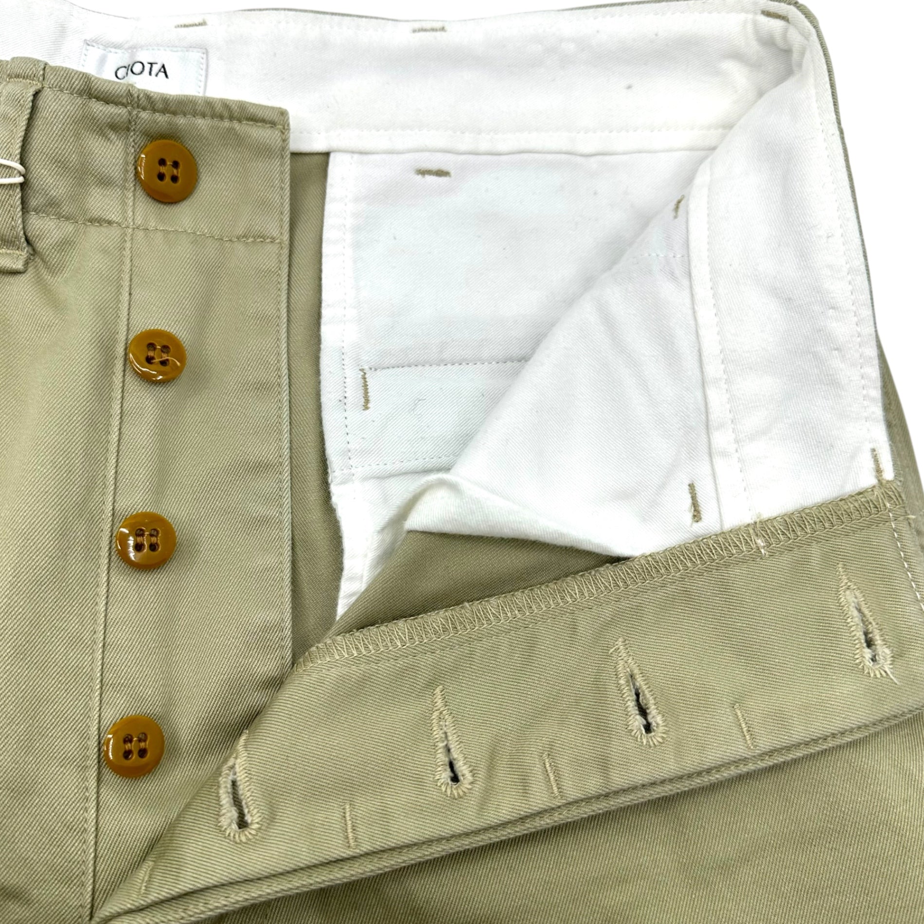 CIOTA(シオタ) Subin Cotton Weapon Chino Pants スビン コットン ウエポン チノ パンツ PTLM-102M 4 ベージュ