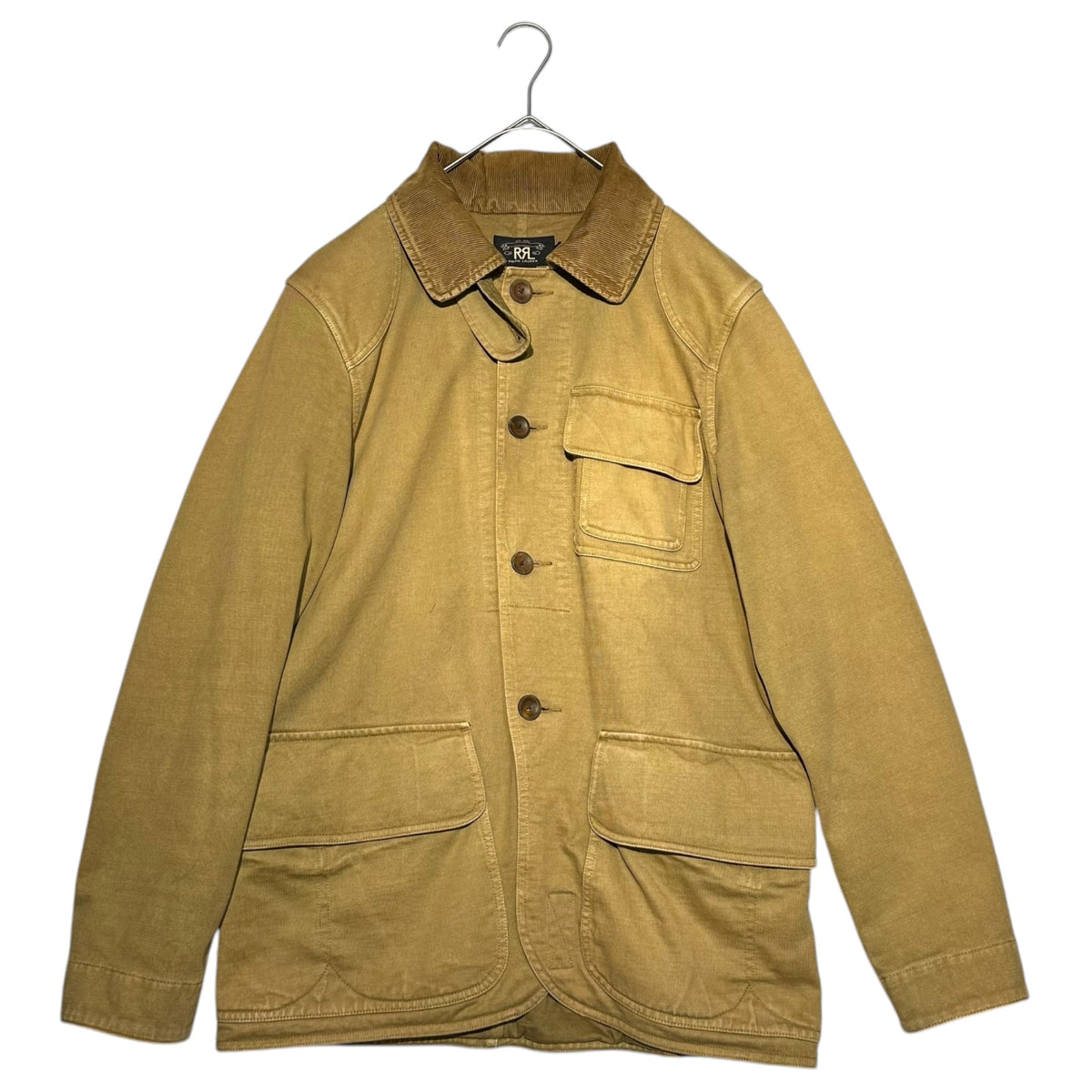 RRL(ダブルアールエル) Collar corduroy cotton hunting jacket 
