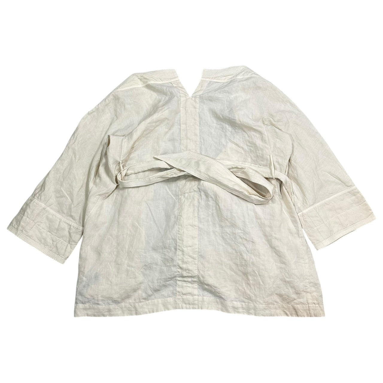 CHAOS(カオス) Linen Cache Coeur Jacket リネン カシュクール ジャケット CH906035ER FREE アイボリー 参考定価52,000円+税