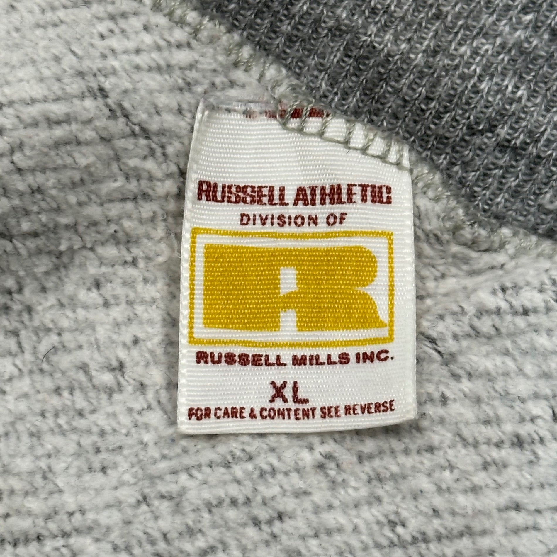 RUSSELL(ラッセル) 1970's~1980's Vintage Heather Pullover Hoodie ヴィンテージ 霜降り プルオーバー パーカー XL グレ- 70年代~80年代