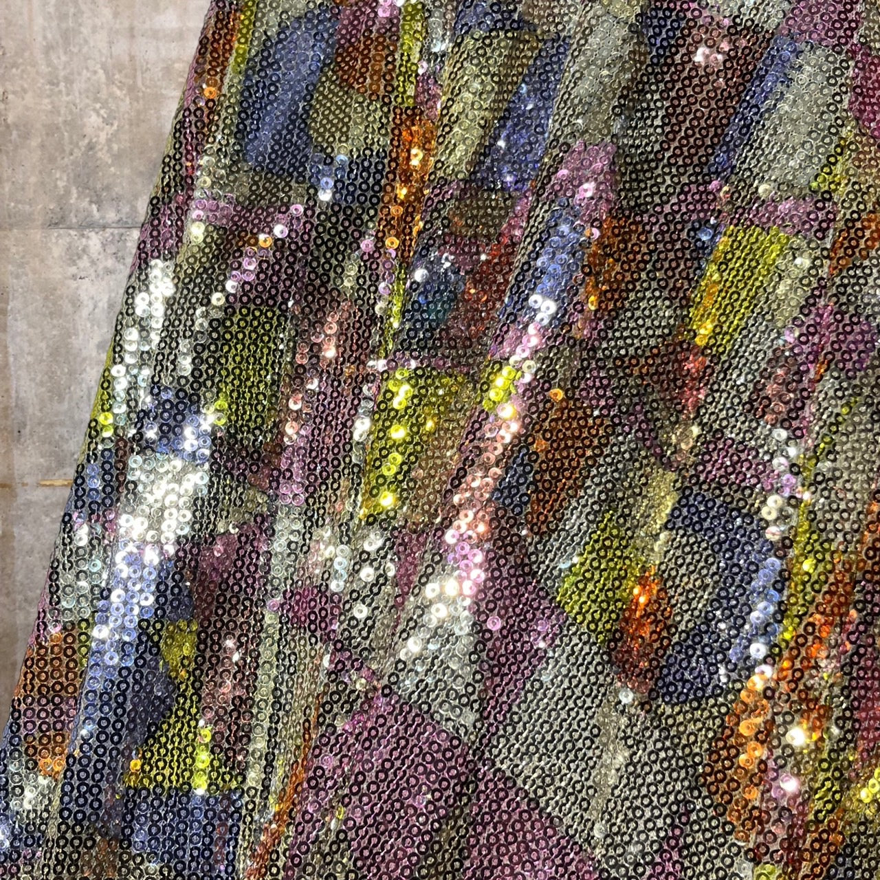 EMILIO PUCCI(エミリオプッチ) スパンコールスカート 0RRV40-0R747 36(S) ミックス