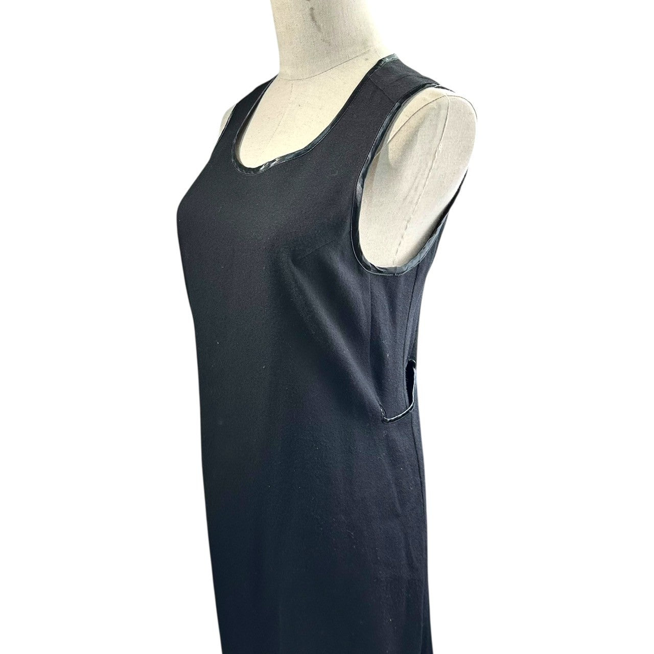tricot COMME des GARCONS(トリココムデギャルソン) 95AW Vintage Sleeveless wool long length dress ヴィンテージ ノースリーブ ウール ロング丈 ワンピース TA-04016S S ブラック AD1995