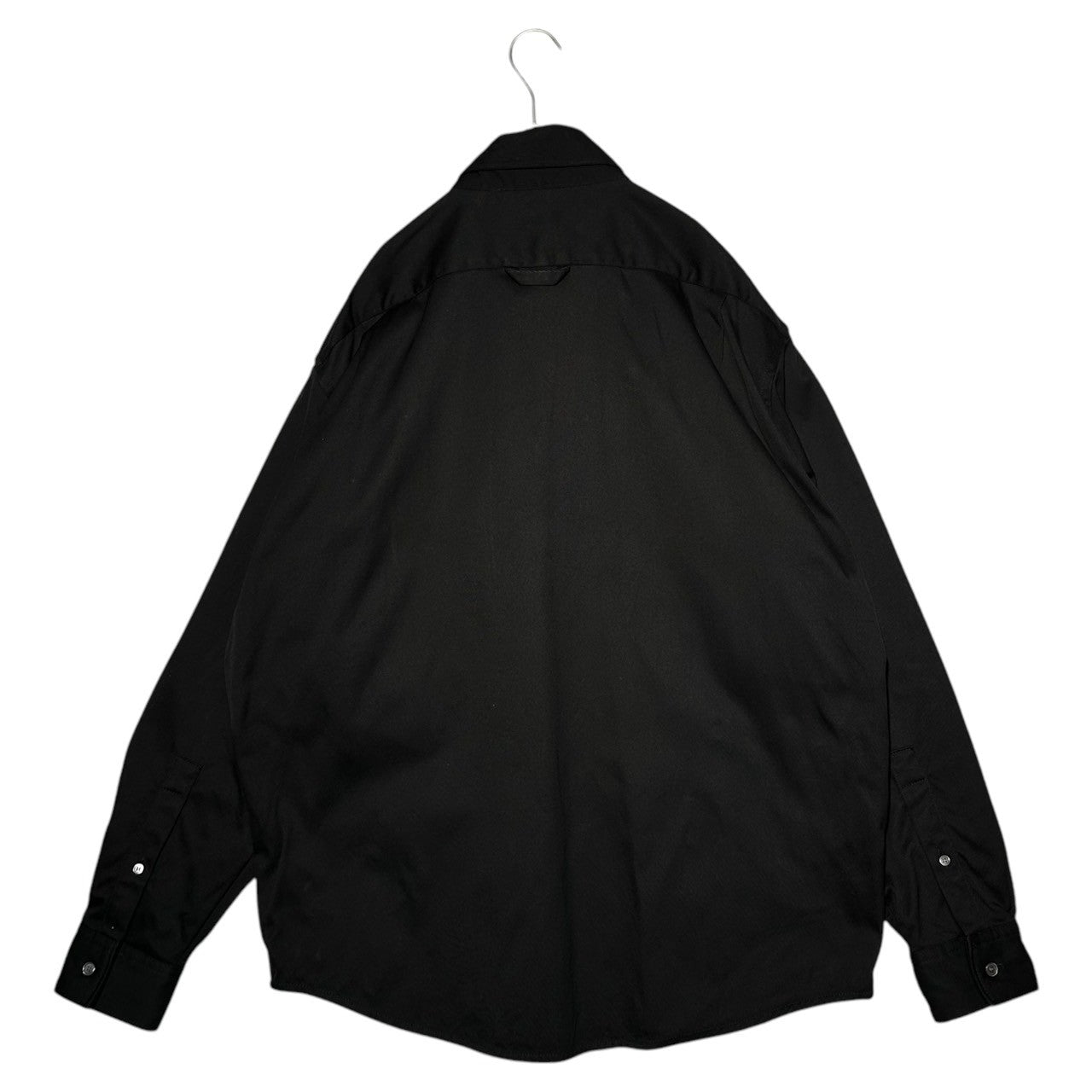 Acne Studios(アクネストゥディオズ) Button-up overshirts Button-down shirts ボタン アップ オーバー シャツ FN-MN-OUTW000932 44(S程度) ブラック ボタンダウン