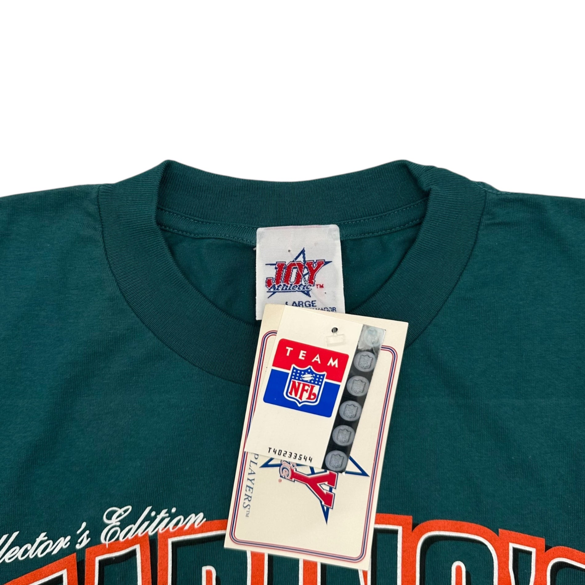 VINTAGE(ヴィンテージ) 00's Miami Dolphins GREATEST HITS マイアミ ドルフィンズ グレーテスト ヒッツ Tシャツ L グリーン 2000年 NFL