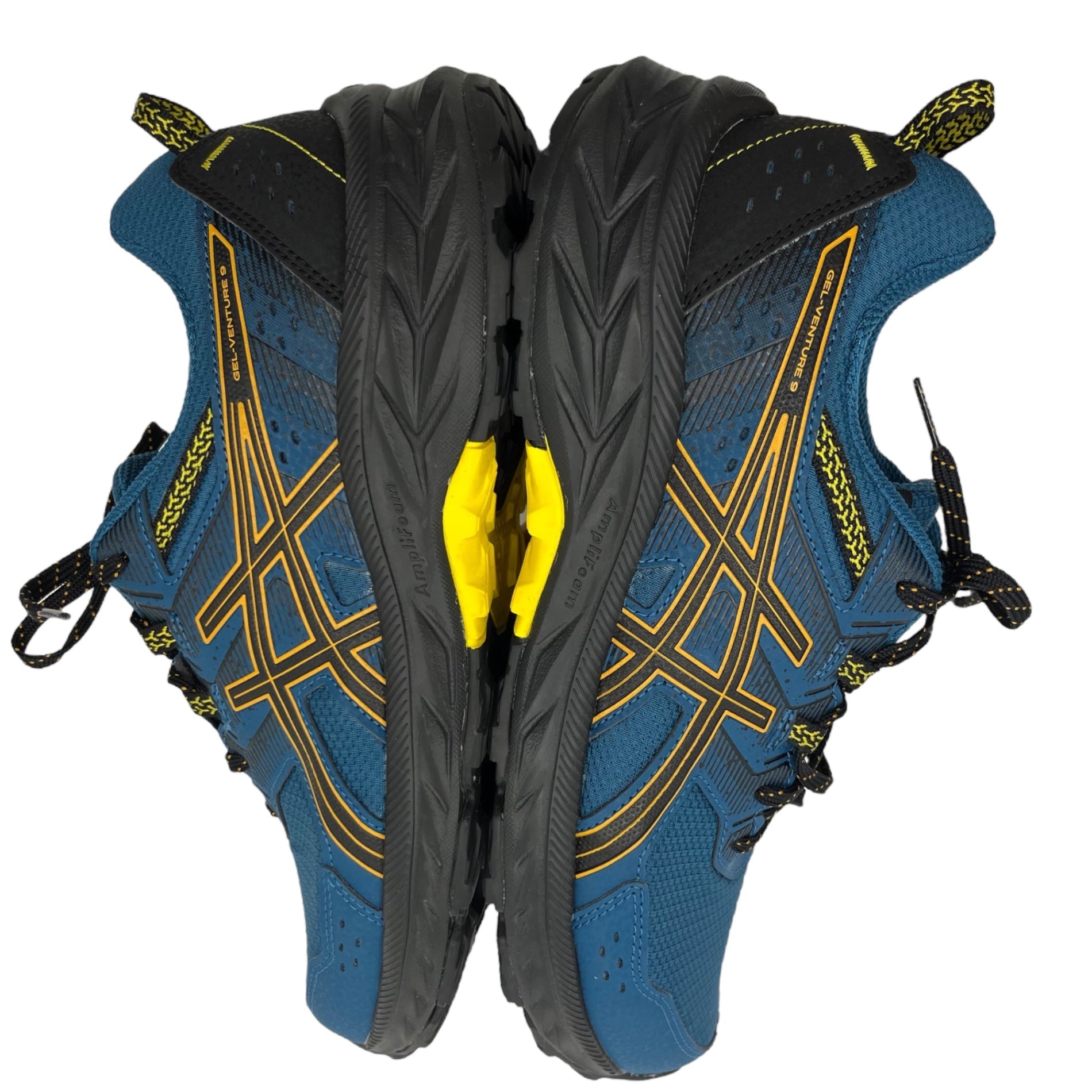 asics(アシックス) GEL-VENTURE 9 ゲルベンチャー9 1011B486 27cm ブルー×ブラック トレイルランニング シューズ スニーカー