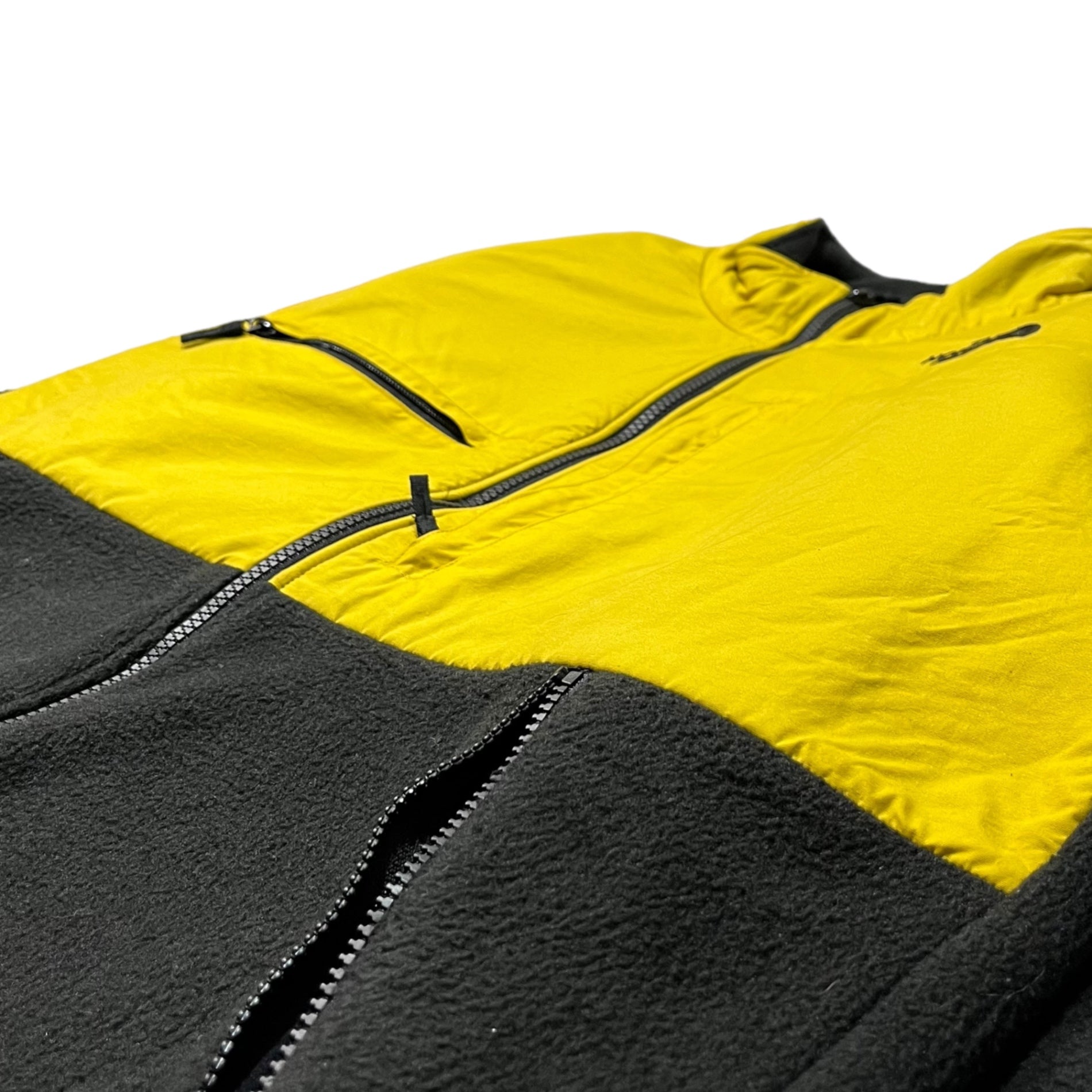 THE NORTH FACE(ノースフェイス) DENALI JACKET デナリ ジャケット NA71831 XL イエロー×ブラック フリース ジャケット