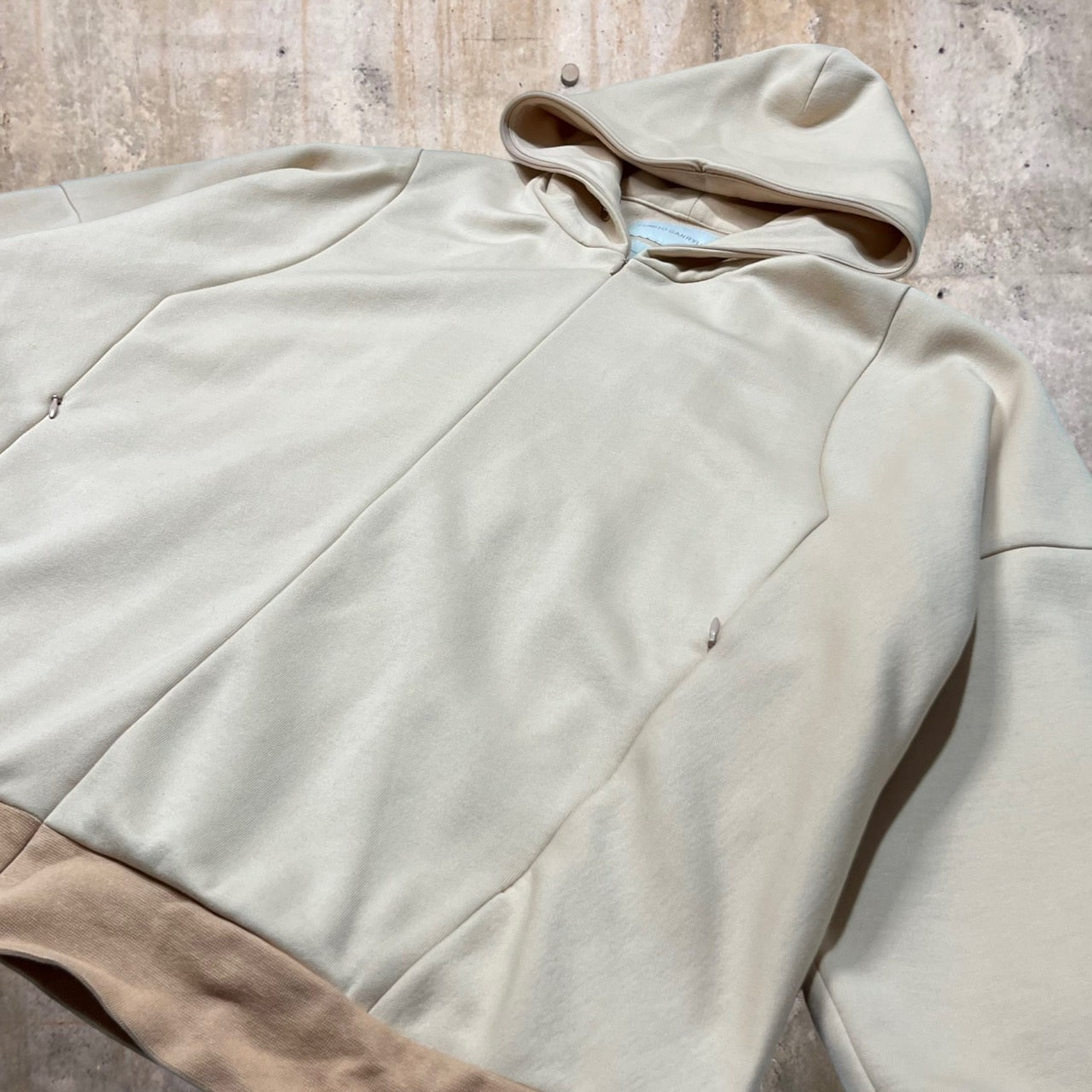 FUMITO GANRYU(フミトガンリュウ) オーバーサイズフルジップパーカー FU1-BL-02 2(Mサイズ程度) ライトピンク