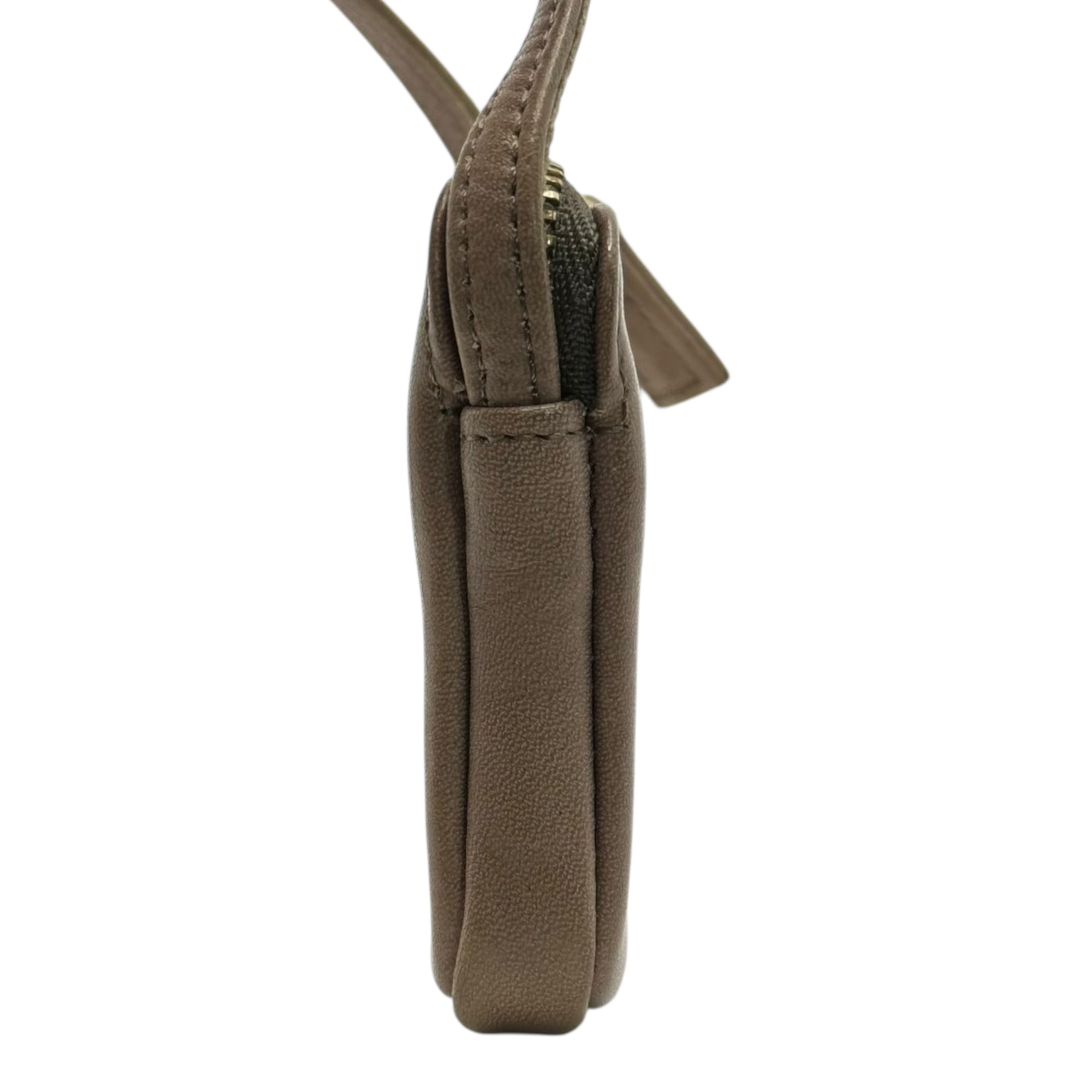 UNDERCOVERISM(アンダーカバーイズム) Leather shoulder wallet レザー ショルダー ウォレット ベージュ 財布 コインケース ミニ バッグ