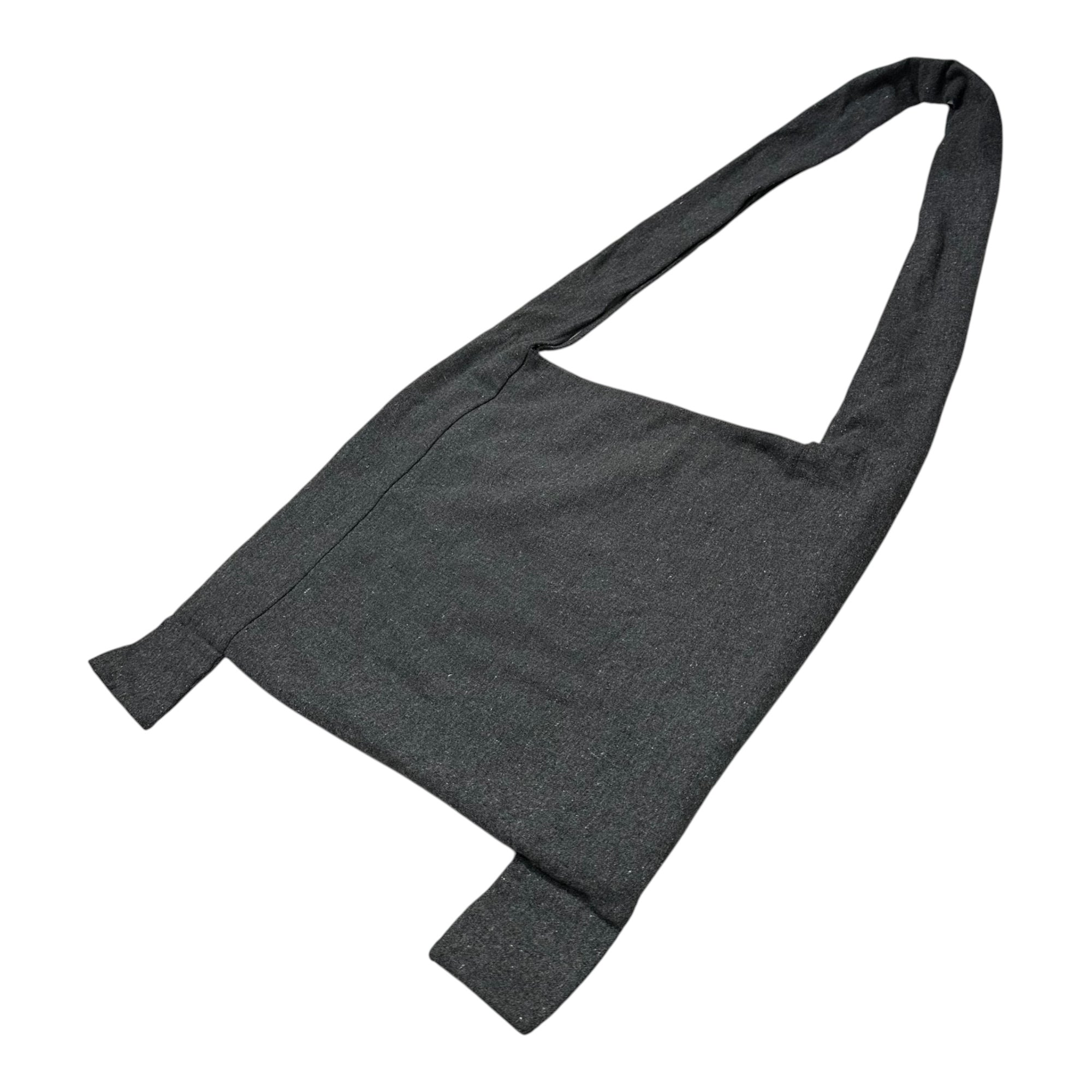 COMME des GARCONS COMME des GARCONS(コムデギャルソンコムデギャルソン) Wo/Co Reversible Shoulder Bag ウール コットン リバーシブル ショルダー バッグ グレー×ホワイト
