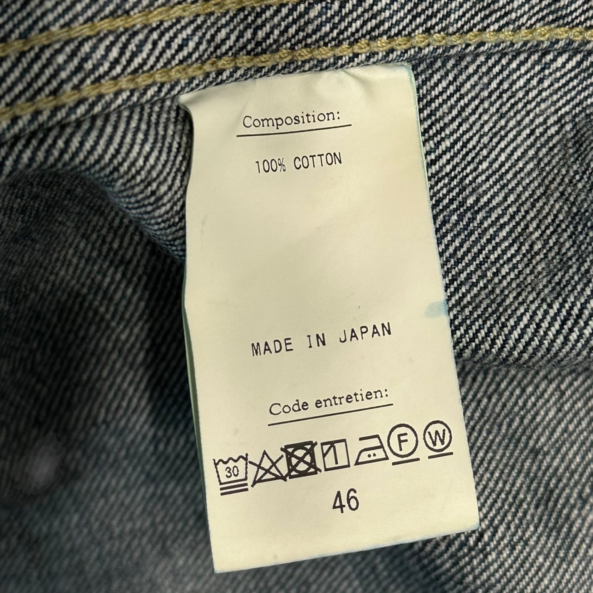 A.PRESSE(アプレッセ) 22AW 2nd Type Denim Jacket セカンド デニム ジャケット 22AAP-01-10H 46 インディゴ