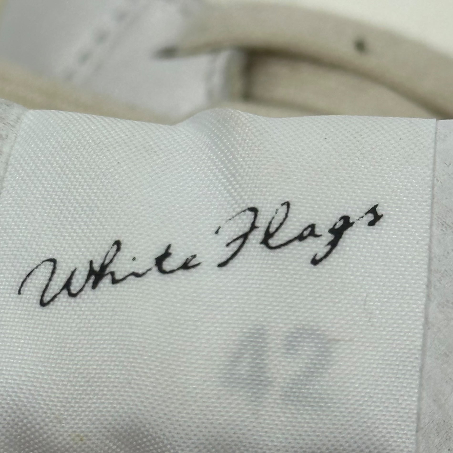 White Flags(ホワイトフラッグス) レザー ローカット スニーカー キルティング パテント 42(26.5cm程度) ホワイト