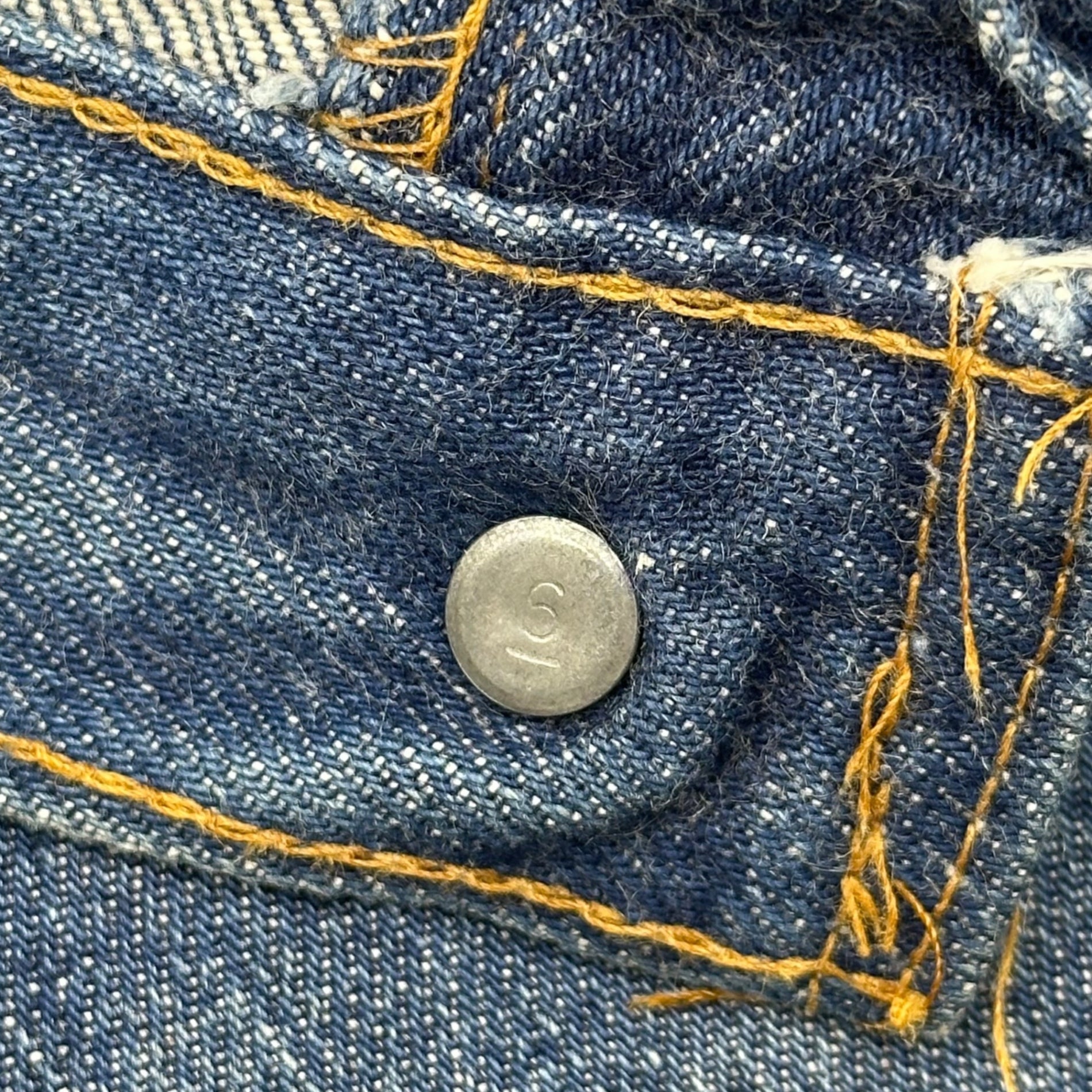 Levi's(リーバイス) 80’s 501 late 66 Vintage Denim Pants 66後期 ヴィンテージ デニム パンツ W35(実寸約88cm) インディゴ 80年5月製造 6刻印 セルビッチ ヴィンテージ 収縮8%