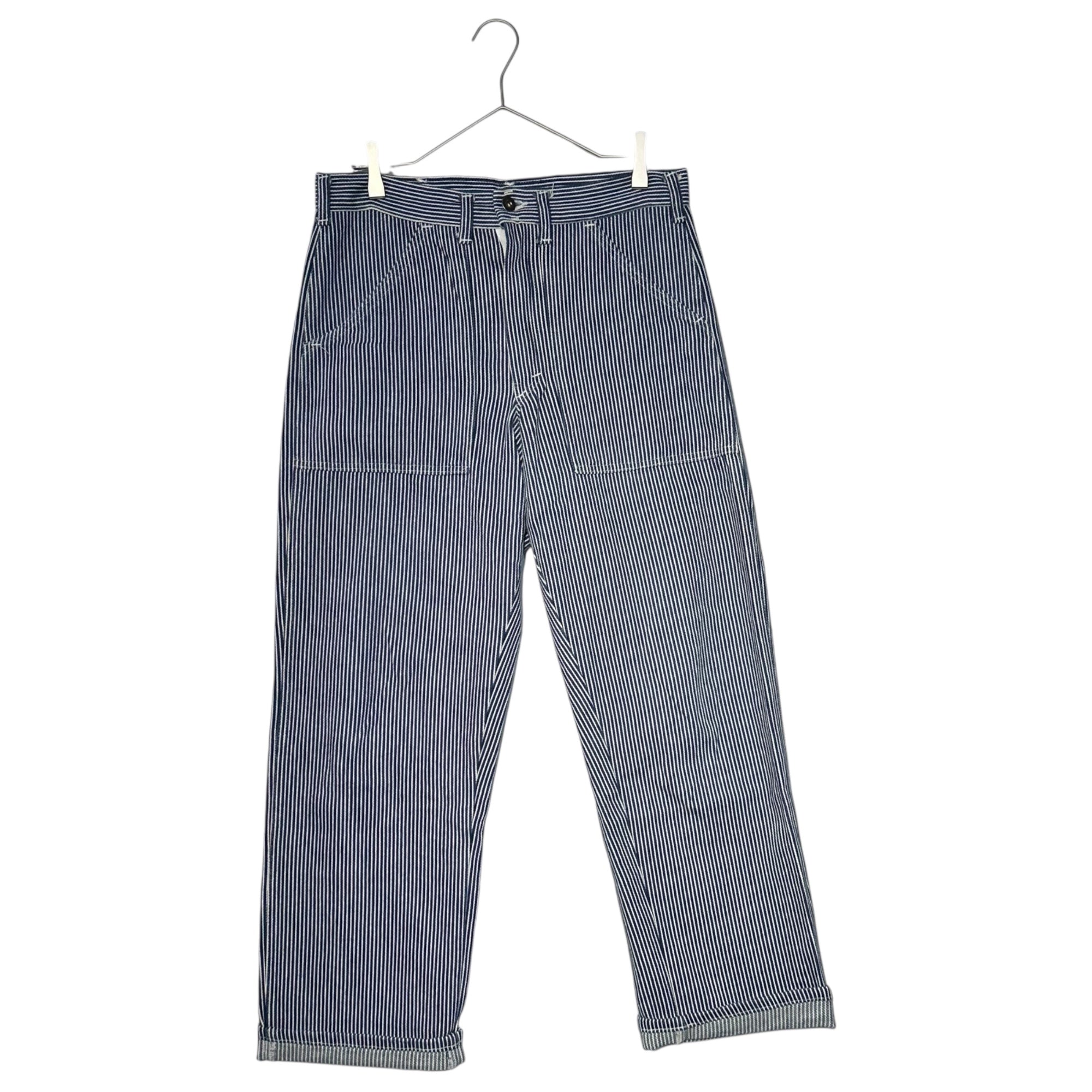 Stan Ray(スタンレイ) USA made Hickory Work Pants ヒッコリー ワーク パンツ 1213 W34 L30 インディゴ×ホワイト USA製