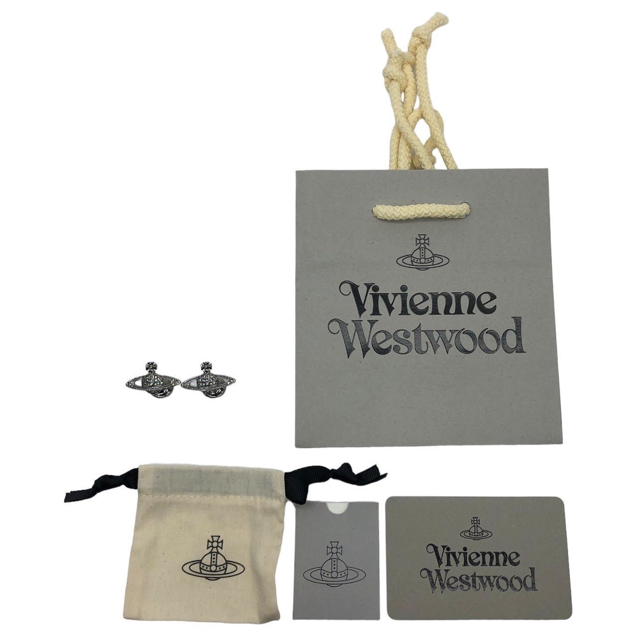 Vivienne Westwood(ヴィヴィアンウエストウッド) orb cufflinks オーブ ロゴ カフス ブラック 箱付