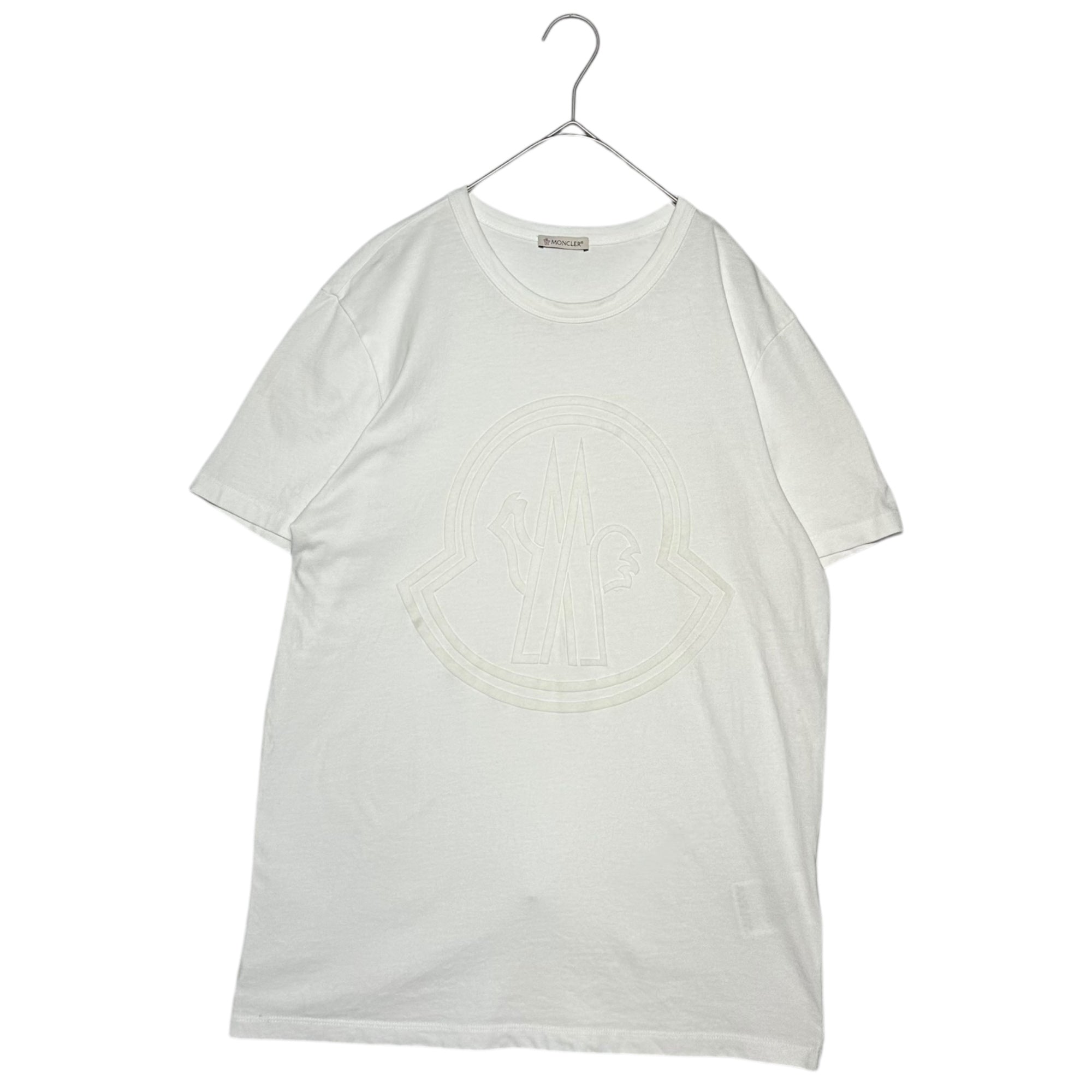 MONCLER(モンクレール) 20SS MAGLIA T-SHIRT プリント クルーネック Tシャツ F20918C74810 M ホワイト