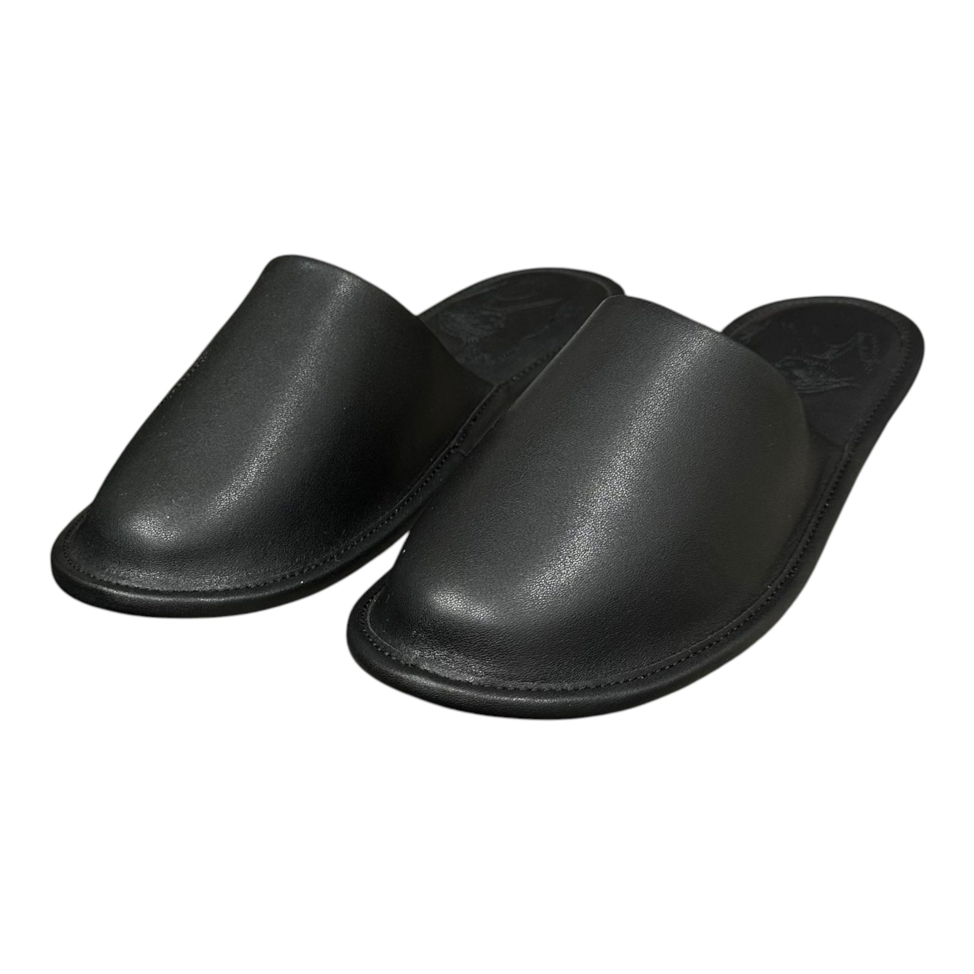 ENFANTS RICHES DÉPRIMÉS(アンファンリッシュデプリメ) Insole Stitching Lether Hotel Slipper インソール ステッチ ワーク レザー ホテル スリッパ サンダル 40 ブラック 稀少アイテム