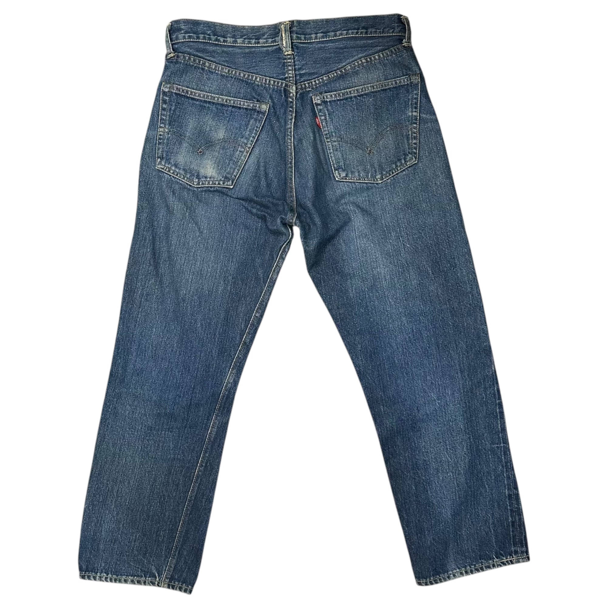 Levi's(リーバイス) 1969〜1971’s 501 BIG E Denim Pants ヴィンテージ デニム パンツ 実寸約W33 インディゴ 60's~70’s 60年代~70年代 裏ボタン8 66前期 過渡期