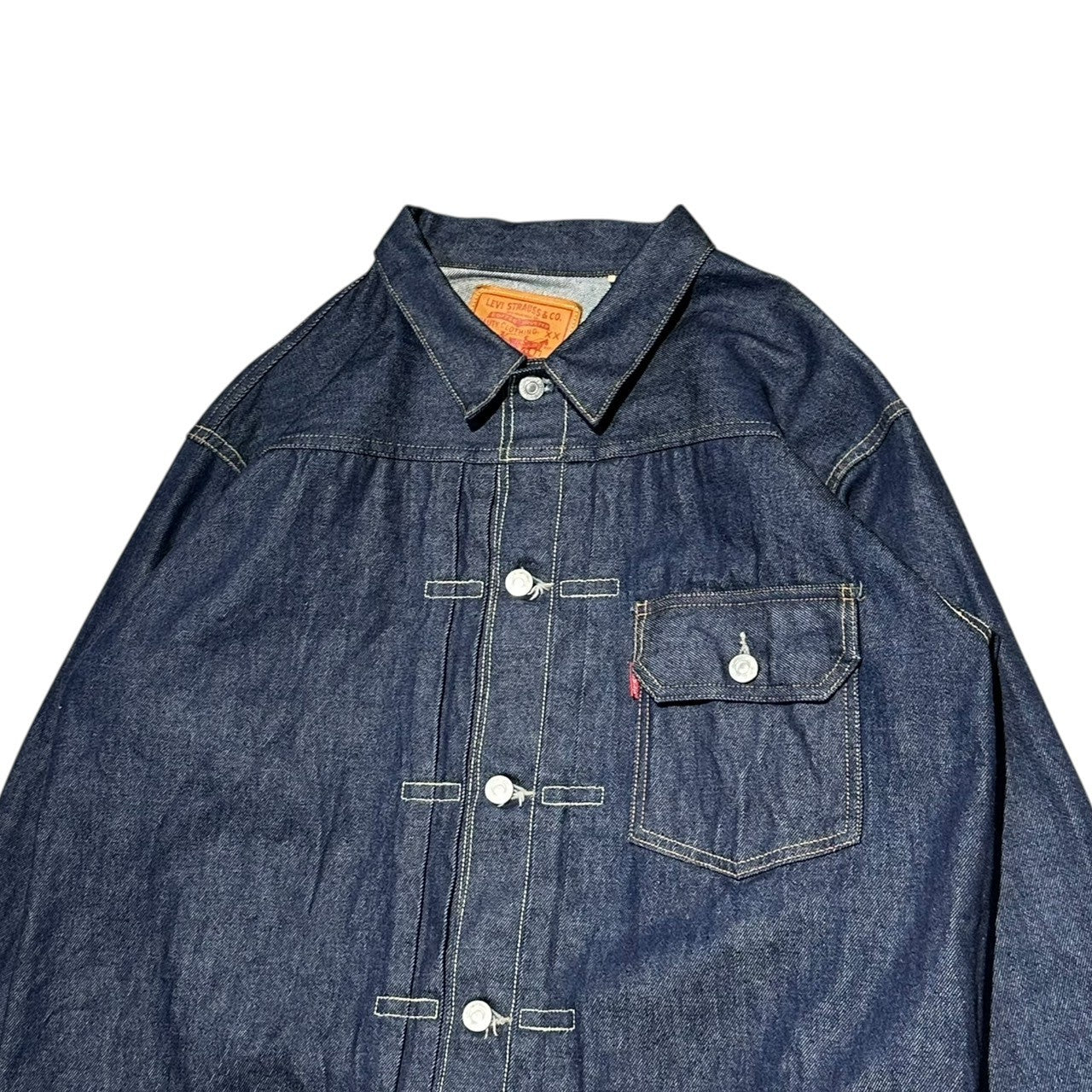 LEVI'S VINTAGE CLOTHING(リーバイスビンテージクロージング) 1936 506XX TYPE I JACKET 1st タイプ デニム ジャケット オーガニック コットン 70506-0028 46(XXL) インディゴ Tバック