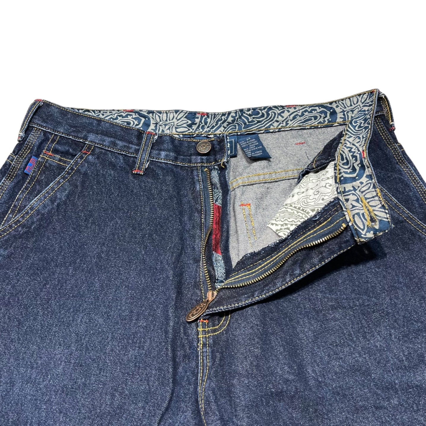 SNOOP DOGG(スヌープドッグ) denim shorts デニム ハーフパンツ ショーツ 34 インディゴ