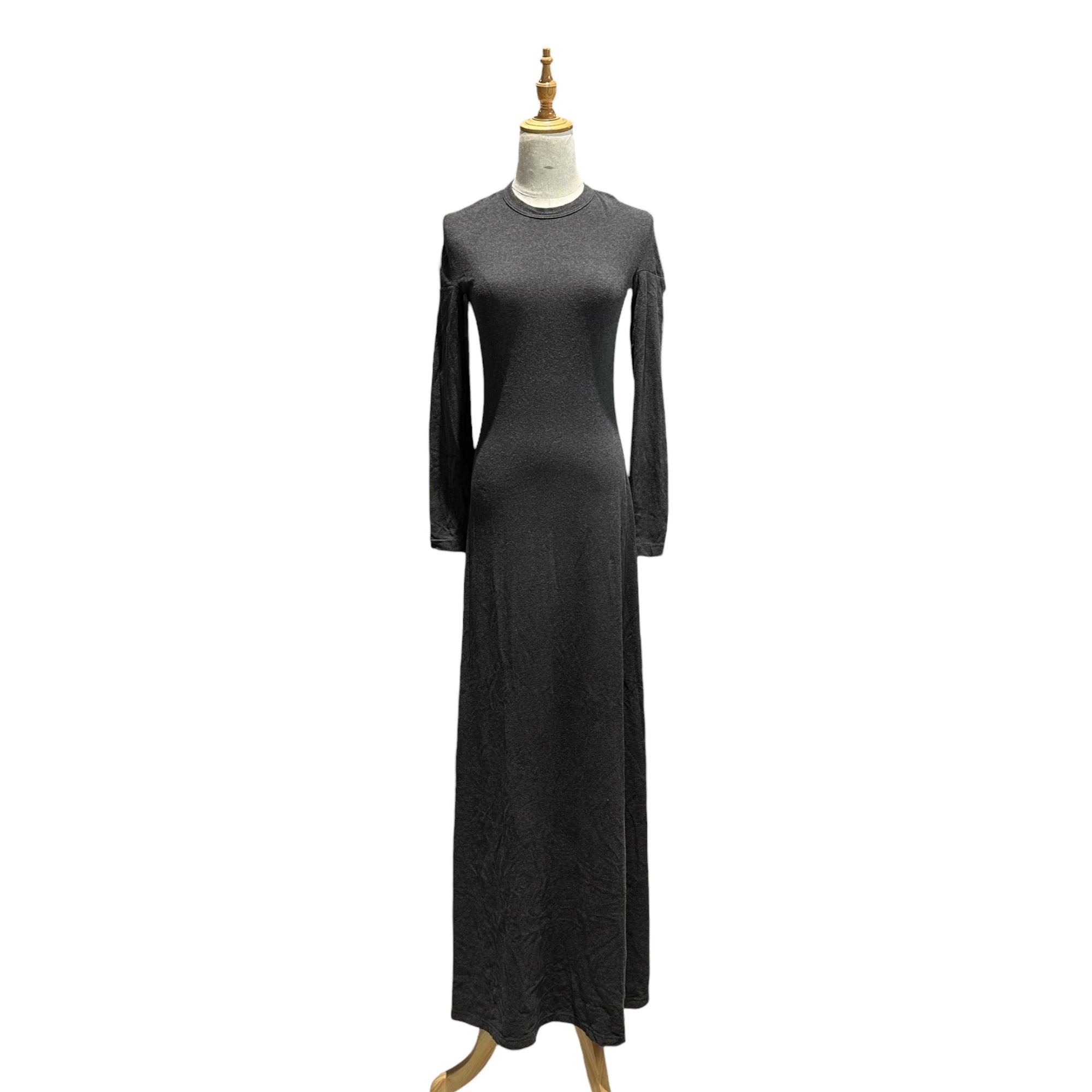 Maison Martin Margiela(メゾン マルタンマルジェラ) 1998AW Super Long T-Shirt Dress スーパー ロング カットソー ドレス 333-55506 S グレー 90's 90年代 アーカイブ 白タグ