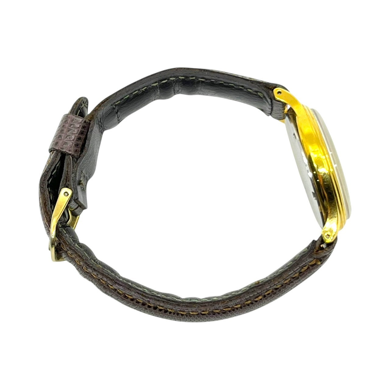 ORIS(オリス) VINTAGE ANTI-SHOCK 7312 hand-wound wristwatch ヴィンテージ 手巻き 腕時計 7312 オフホワイト×ゴールド