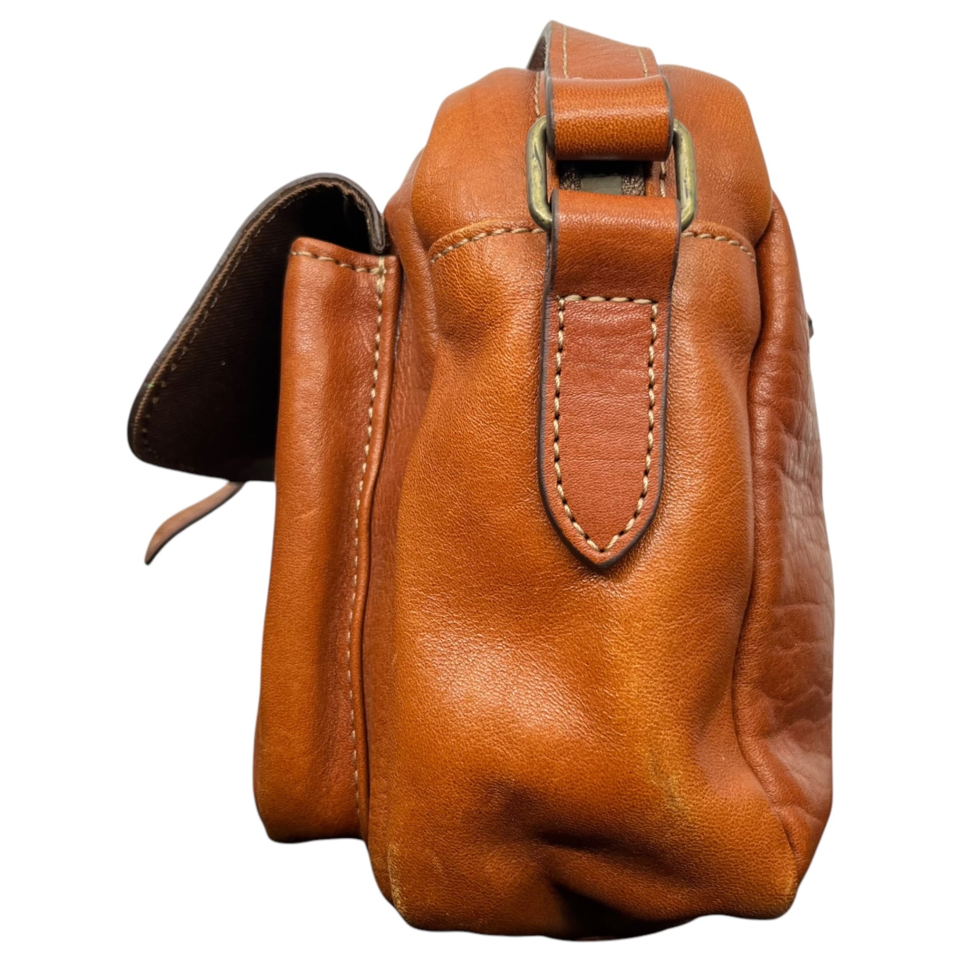 Dakota(ダコタ) leather shoulder bag/レザーショルダーバッグ ブラウン