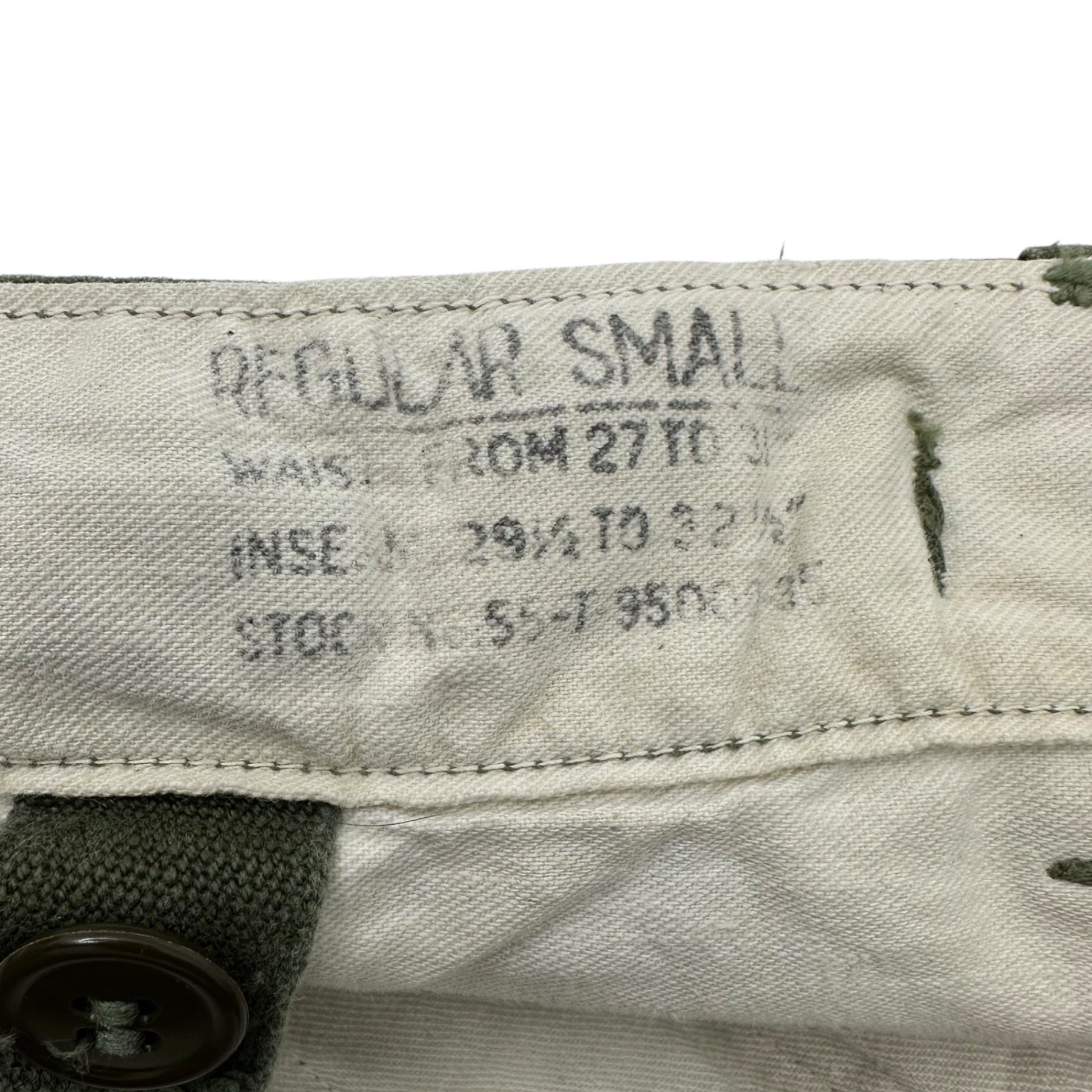 US ARMY(アメリカ軍) M51 FIELD PANTS ミリタリー カーゴ パンツ REGULAR SMALL オリーブ