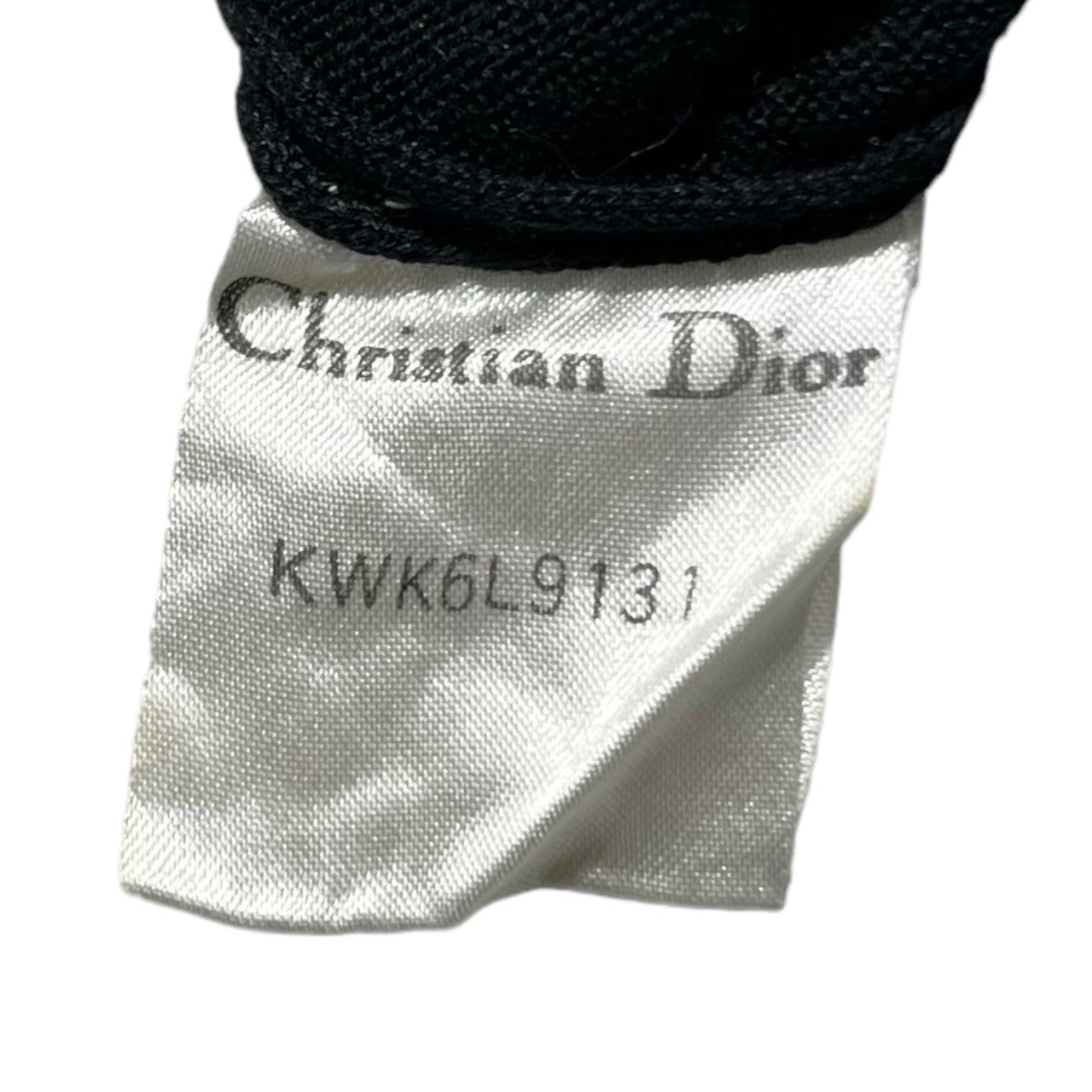 Christian Dior(クリスチャンディオール) CD back logo S/S cut and sew ロゴ 半袖 カットソー KWK6L9131 M ブラック ヴィンテージ OLD Tシャツ