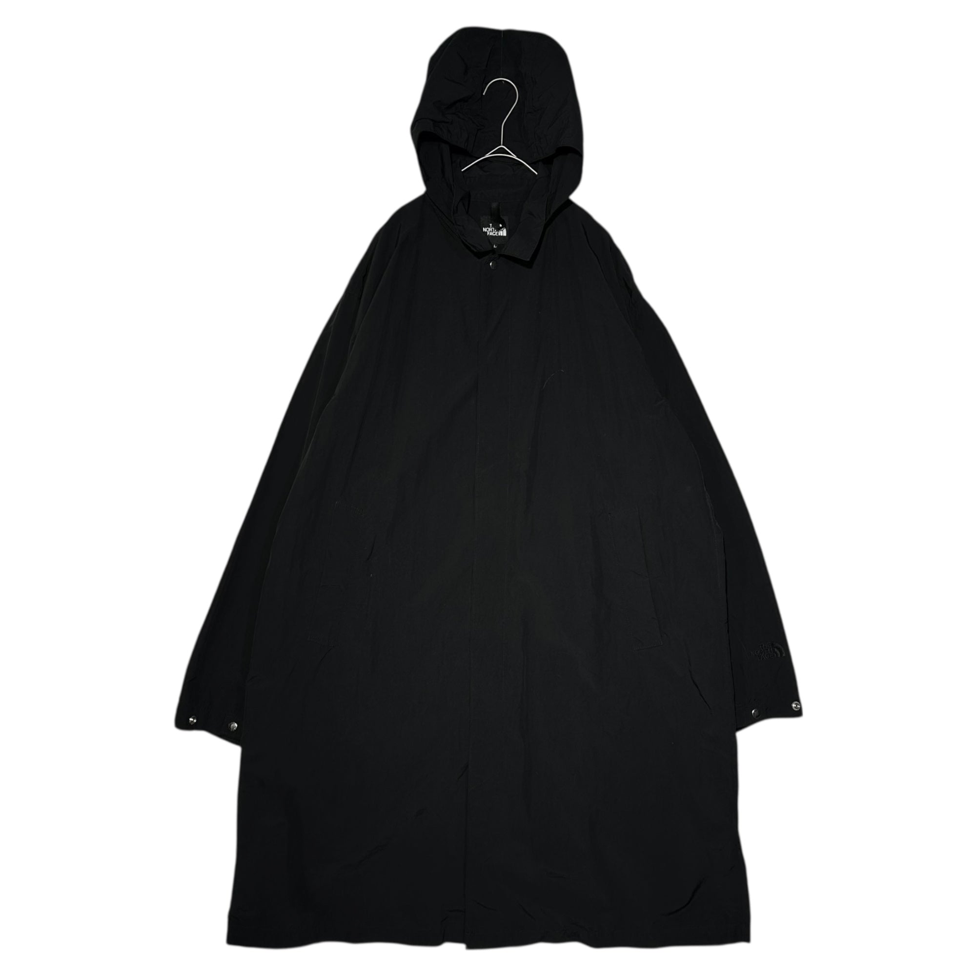 THE NORTH FACE(ノースフェイス) Rollpack Journeys Coat ロールパック ジャーニーズ コート NP22360 L ブラック モッズ ナイロン アウトドア フード