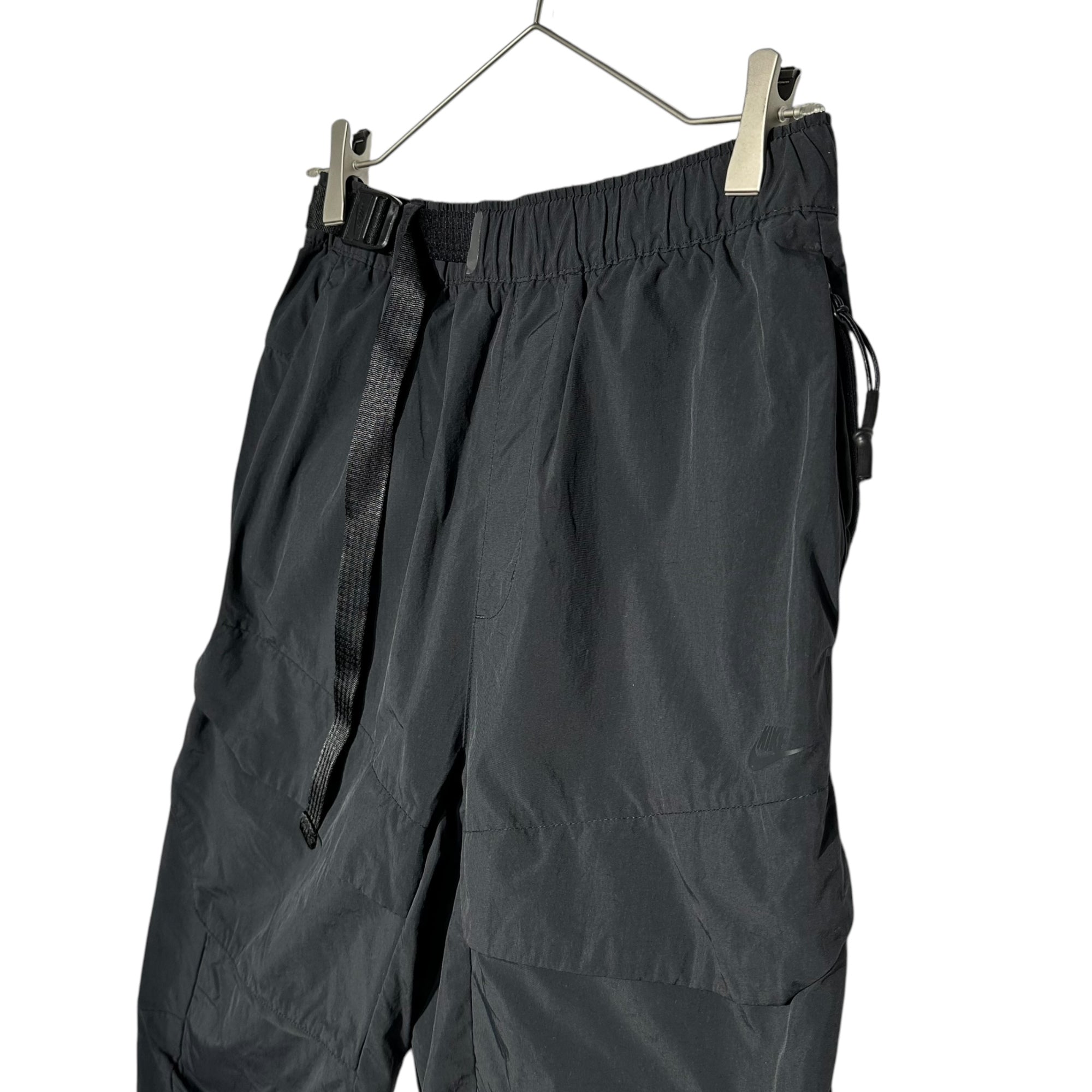 NIKE(ナイキ) NSW TECH PACK WOVEN テックパック ウーブン ナイロン パンツ DM5539-010 S ブラック ジョガー
