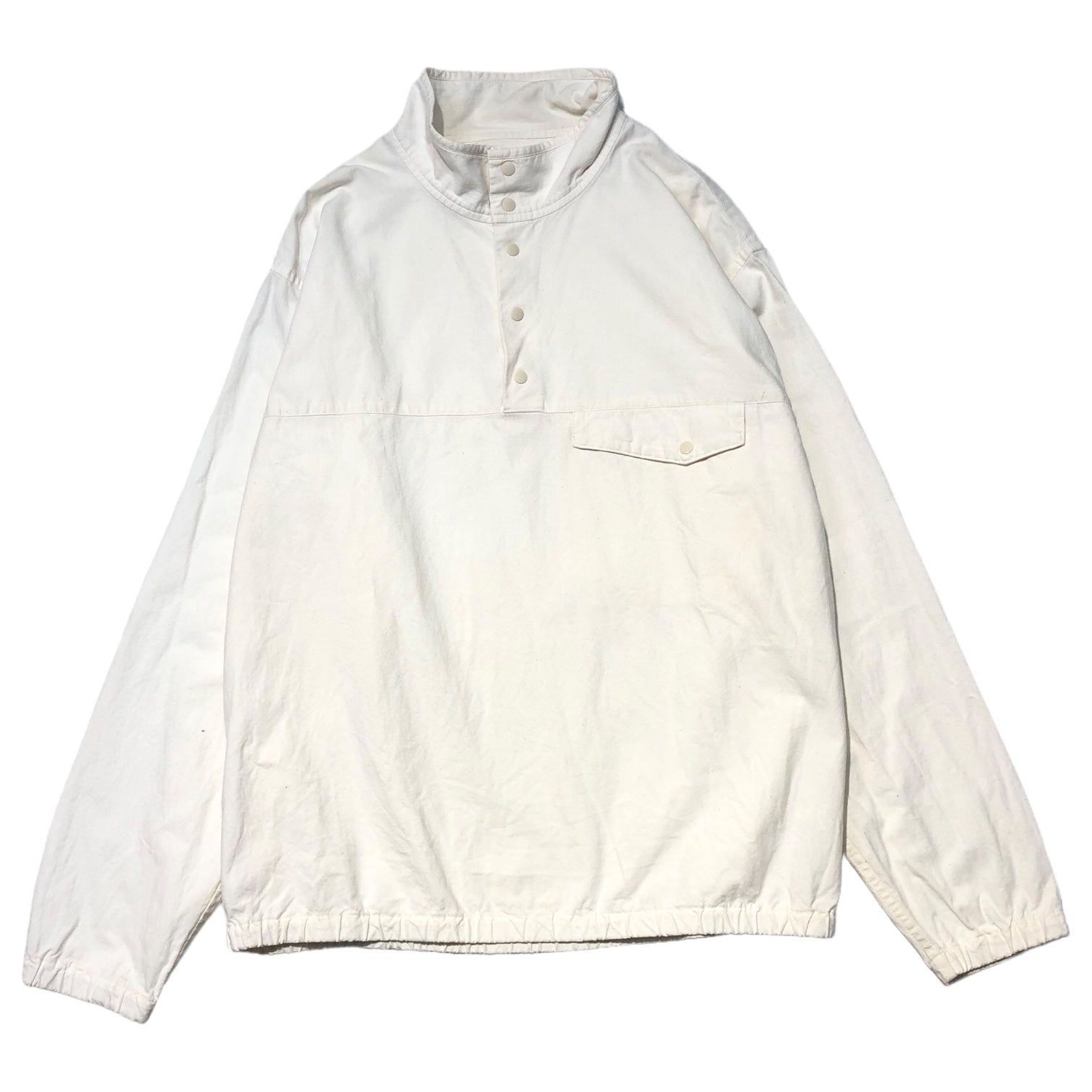POLYPLOID(ポリプロイド) 19SS SNAP T PULLOVER TYPE A 19SS-04-A 3(L) オフホワイト 参考定価41,040円(税込)