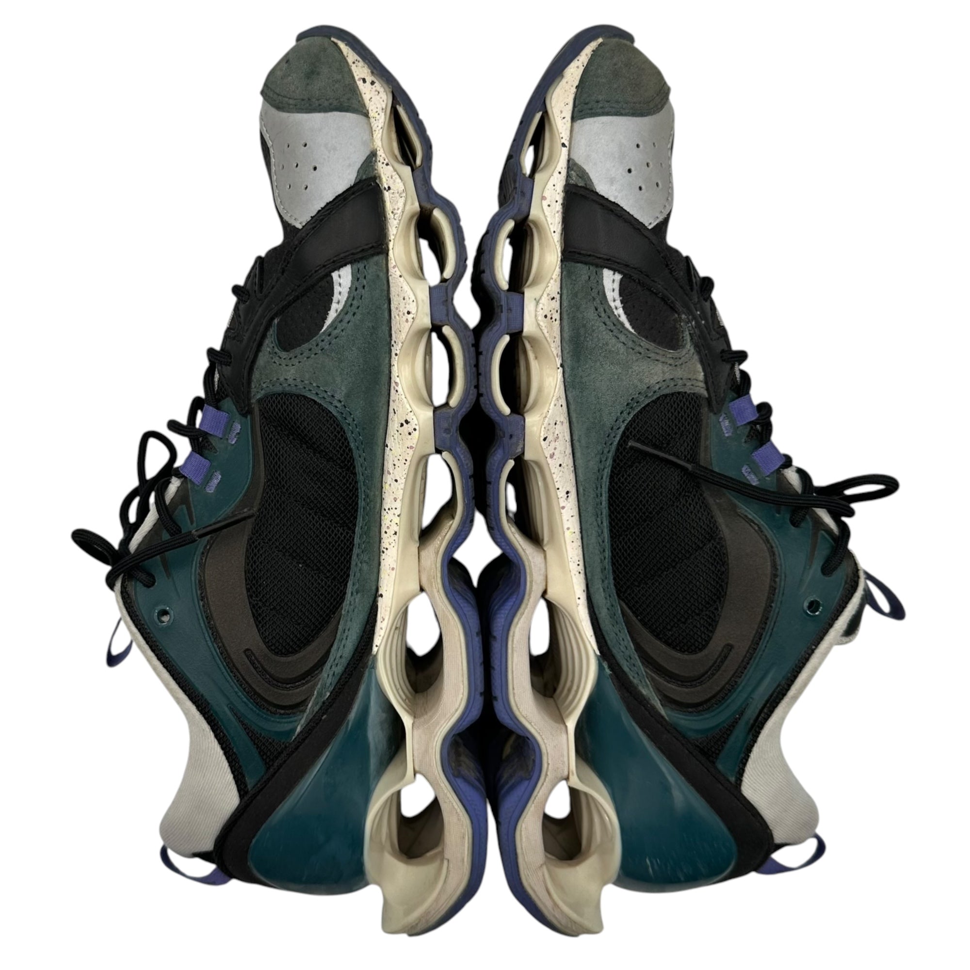 MIZUNO×Graphpaper(ミズノ×グラフペーパー) Wave Prophecy β2 "Green/Black/Purple" ウェーブ プロフェシー ベータ2 D1GD230701 27.5cm ブラック×ブルー スニーカー