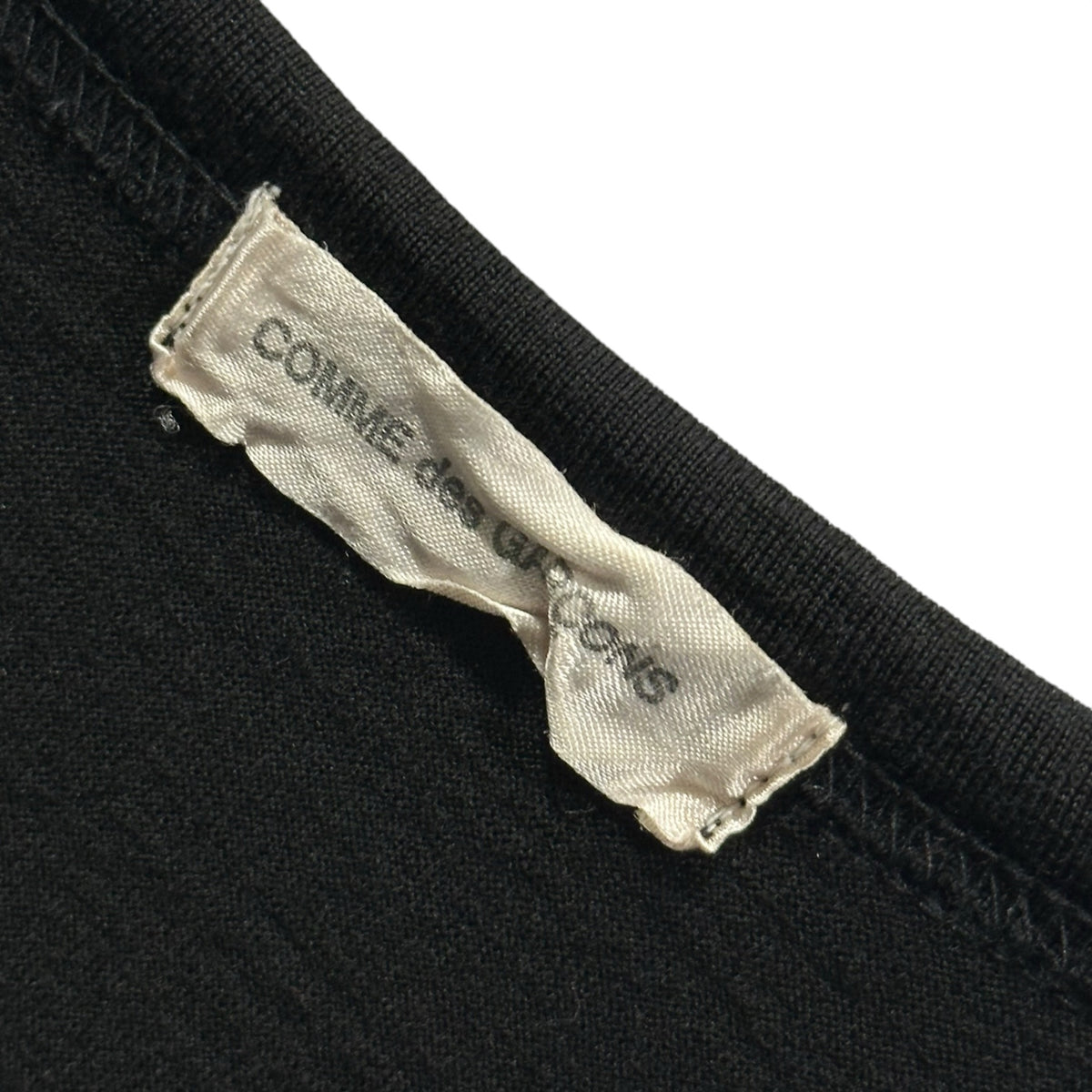 COMME des GARCONS(コムデギャルソン) 2000's Zip-Up Wool and Nylon Cardigan ジップアップ ウール ナイロン カーディガン GT-040470 FREE ブラック AD2000 00s アーカイブ