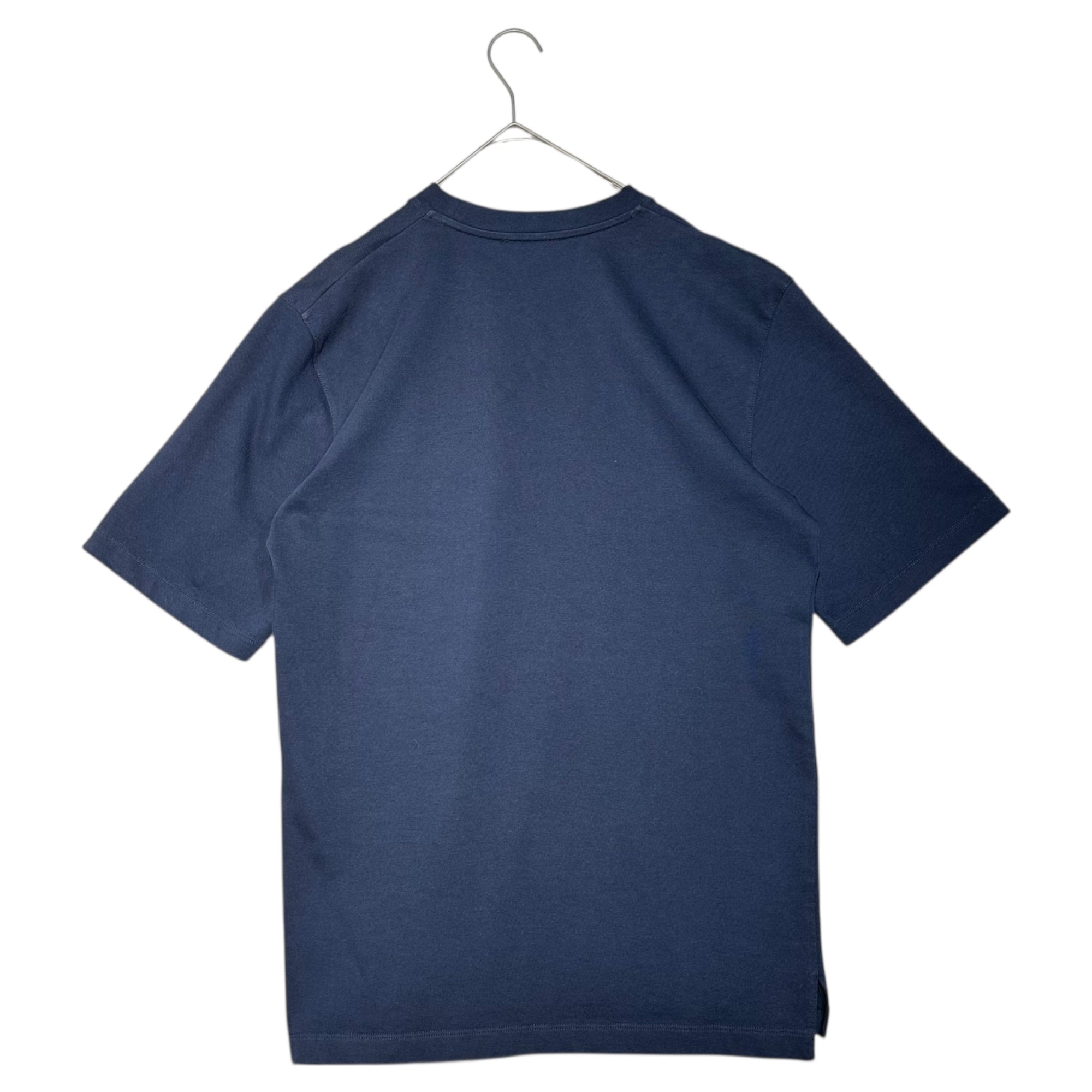MARNI(マルニ) 24SS Organic cotton oversized logo T-shirt オーガニック コットン オーバーサイズ ロゴ Tシャツ HUMU0287X0 44(S程度) ネイビー 半袖