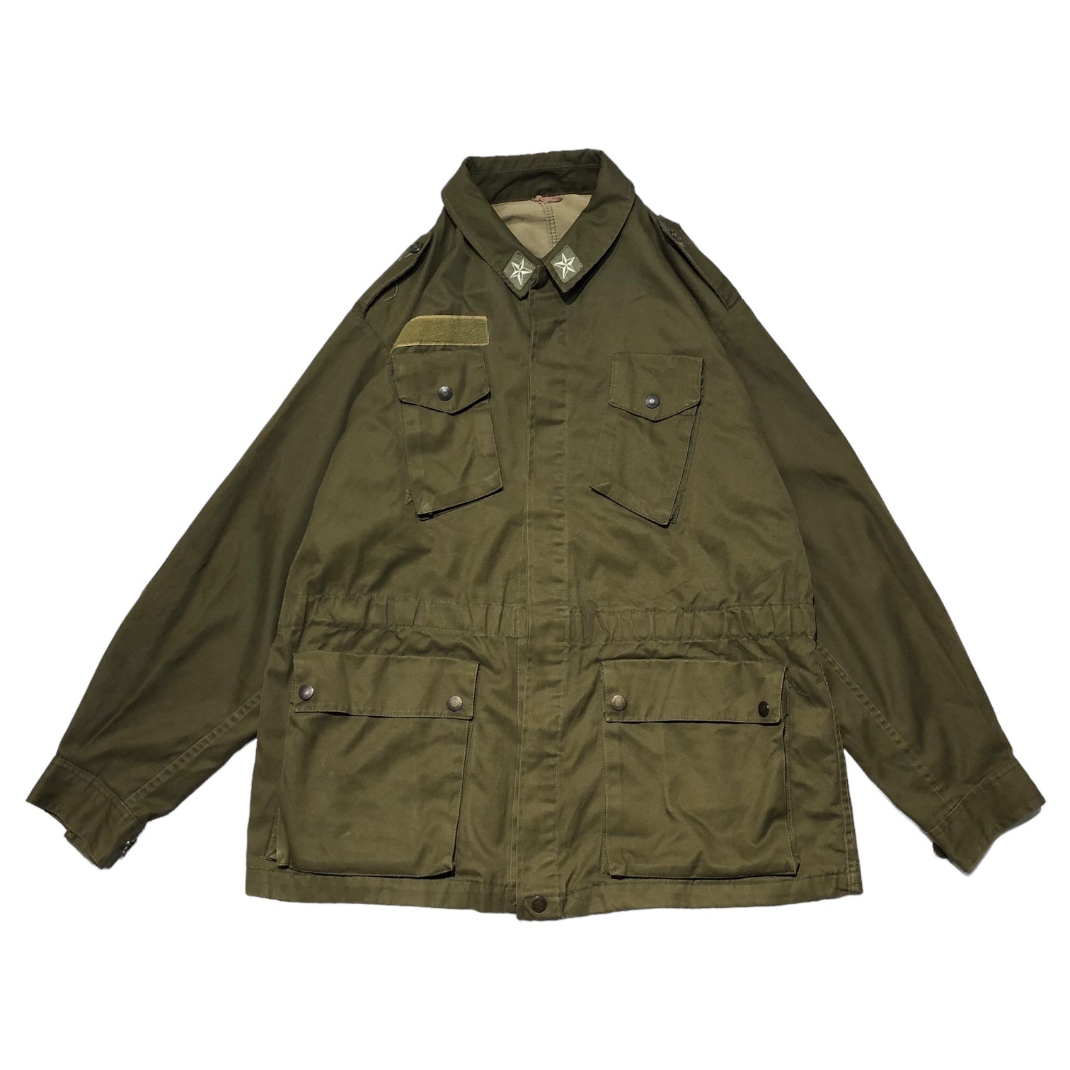 VINTAGE(ヴィンテージ) 70~80's italian military combat jacket ヴィンテージ イタリア軍 コンバットジャケット SIZE 50(L) セージグリーン