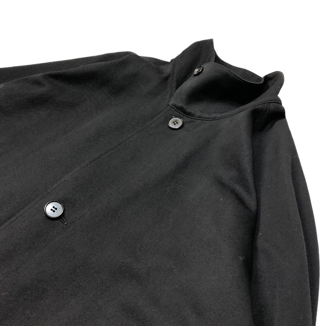 CABaN(キャバン) 23AW Wool gabardine stand collar coat ウールギャバジン スタンドカラー コート 59-09-94-09001 M ブラック 完売品 参考定価97,900円(税込)