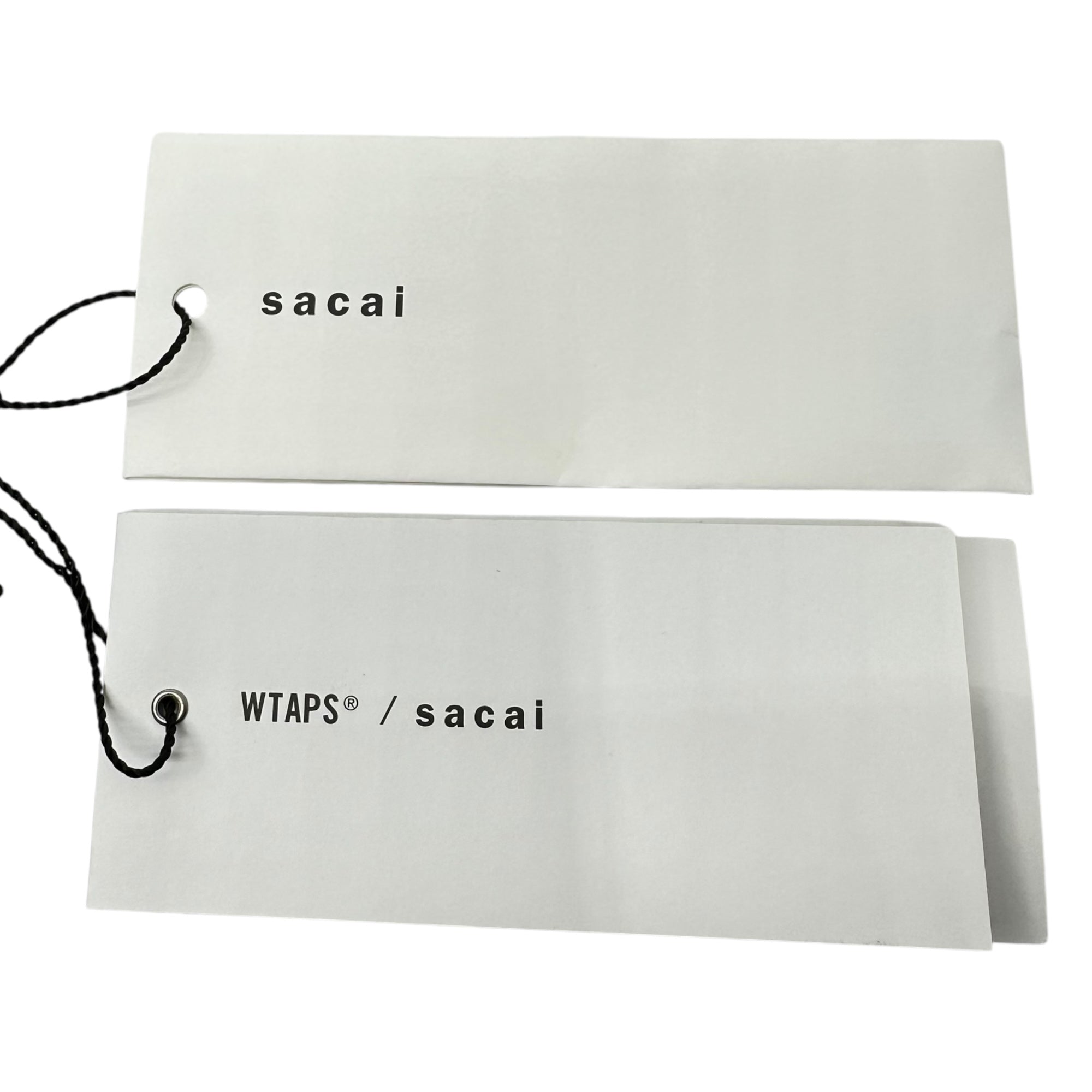 sacai × w)taps(サカイ × ダブルタップス) Mill LS 02 Shirt "Black" 23-03241M 1(S) ブラック