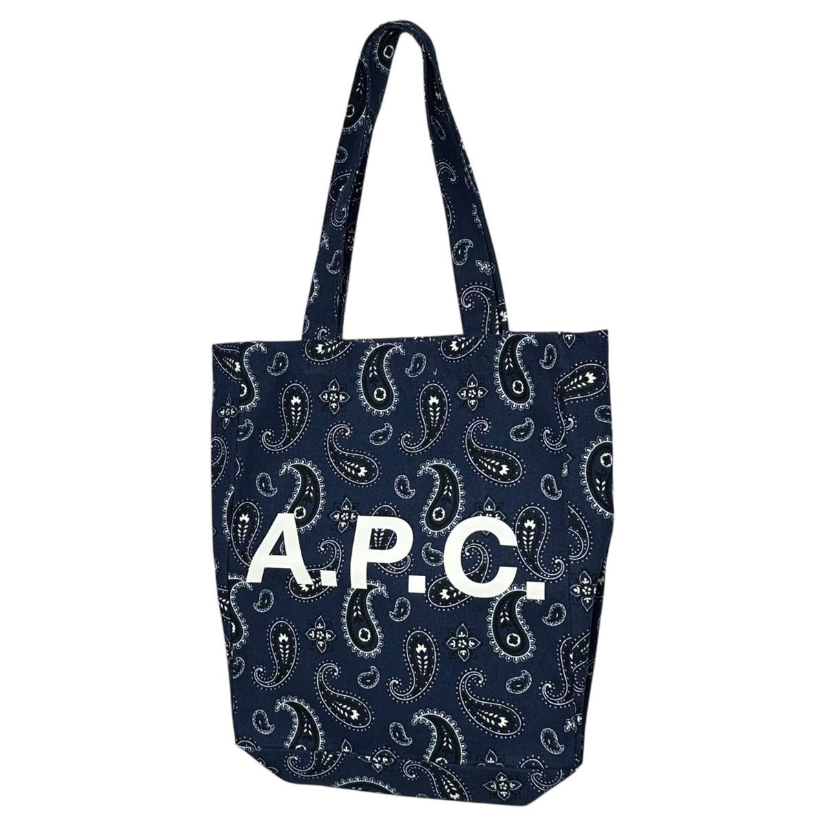 A.P.C.(アーペーセー) Paisley Tote Bag ペイズリー トート バッグ ブルー