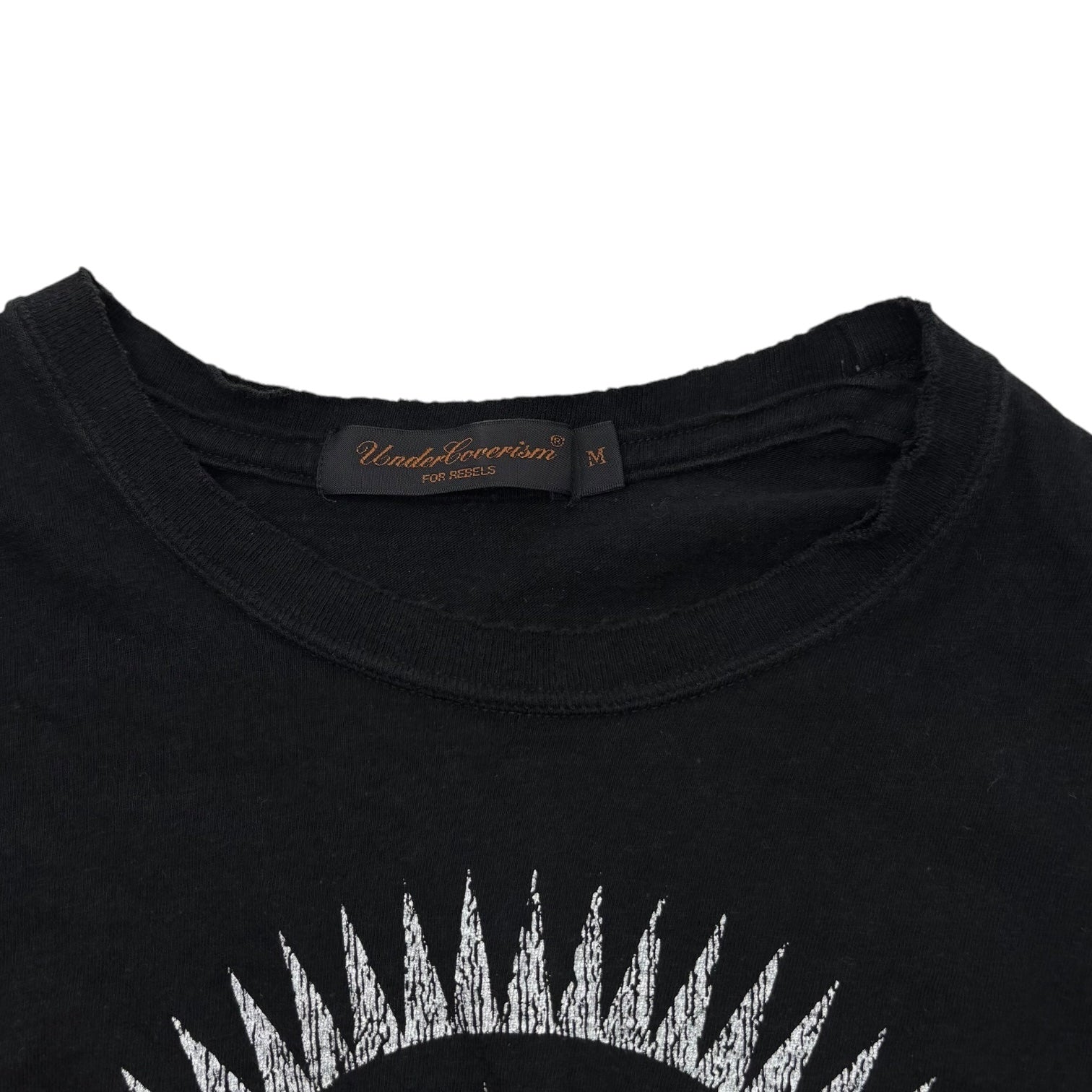 UNDERCOVERISM(アンダーカバイズム) 04SS languid period circle GIZ T-SHIRT ラングイット期 サークル ギズ Tシャツ アーカイブ M ブラック 稀少品